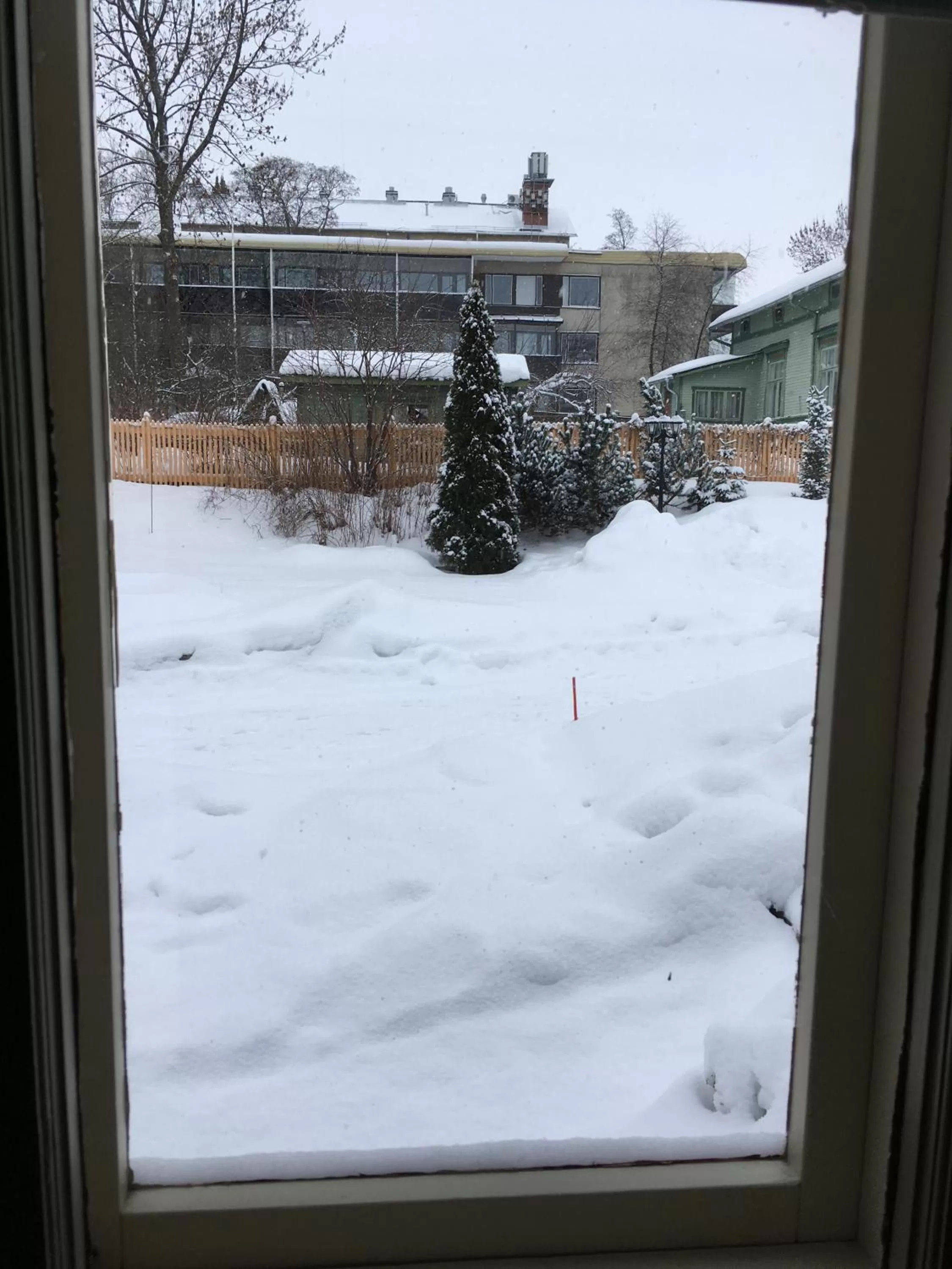 Winter in Cafe-Restaurant & Hotel Saima