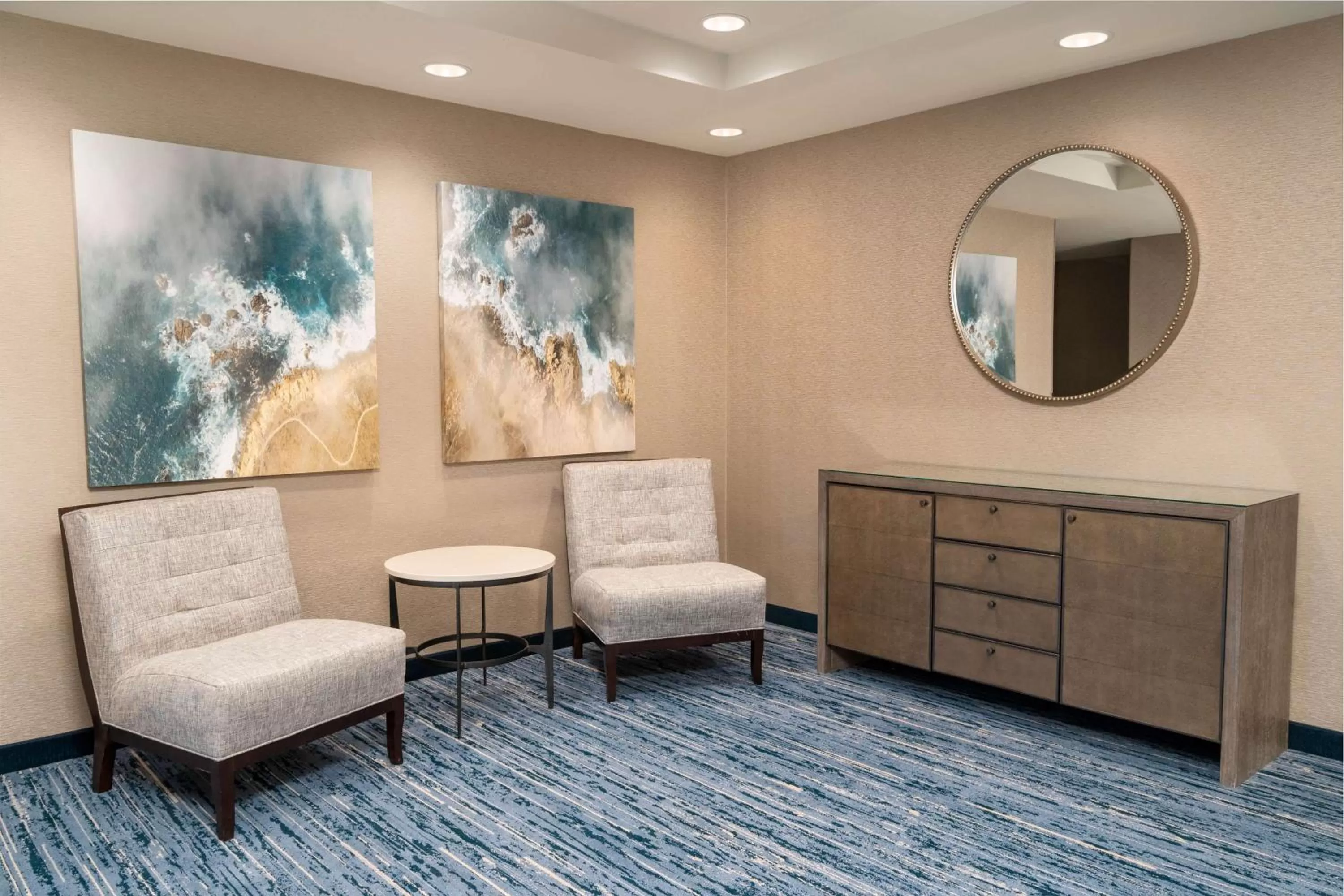 Seating area in Homewood Suites By Hilton Livermore, Ca