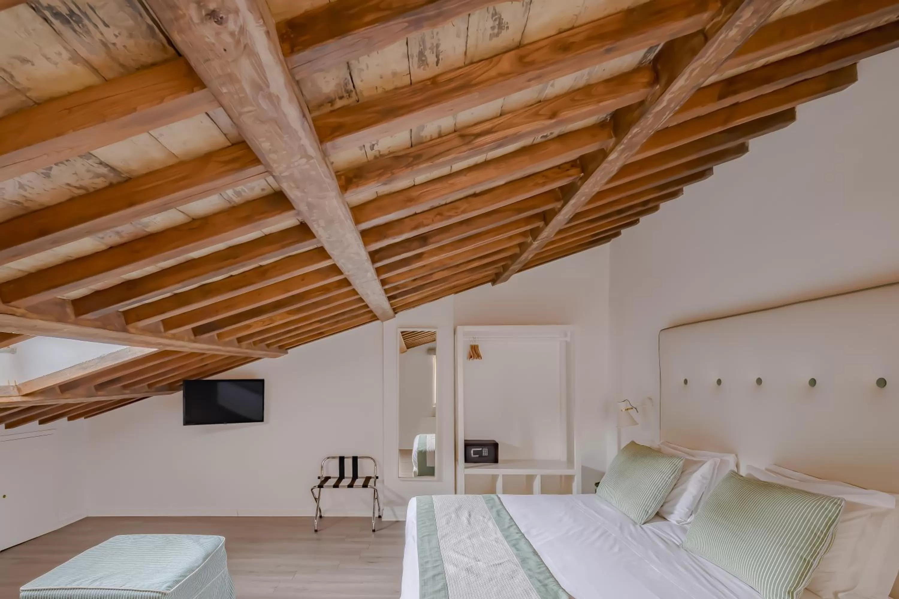 Bed in Palazzo Lupardi Relais