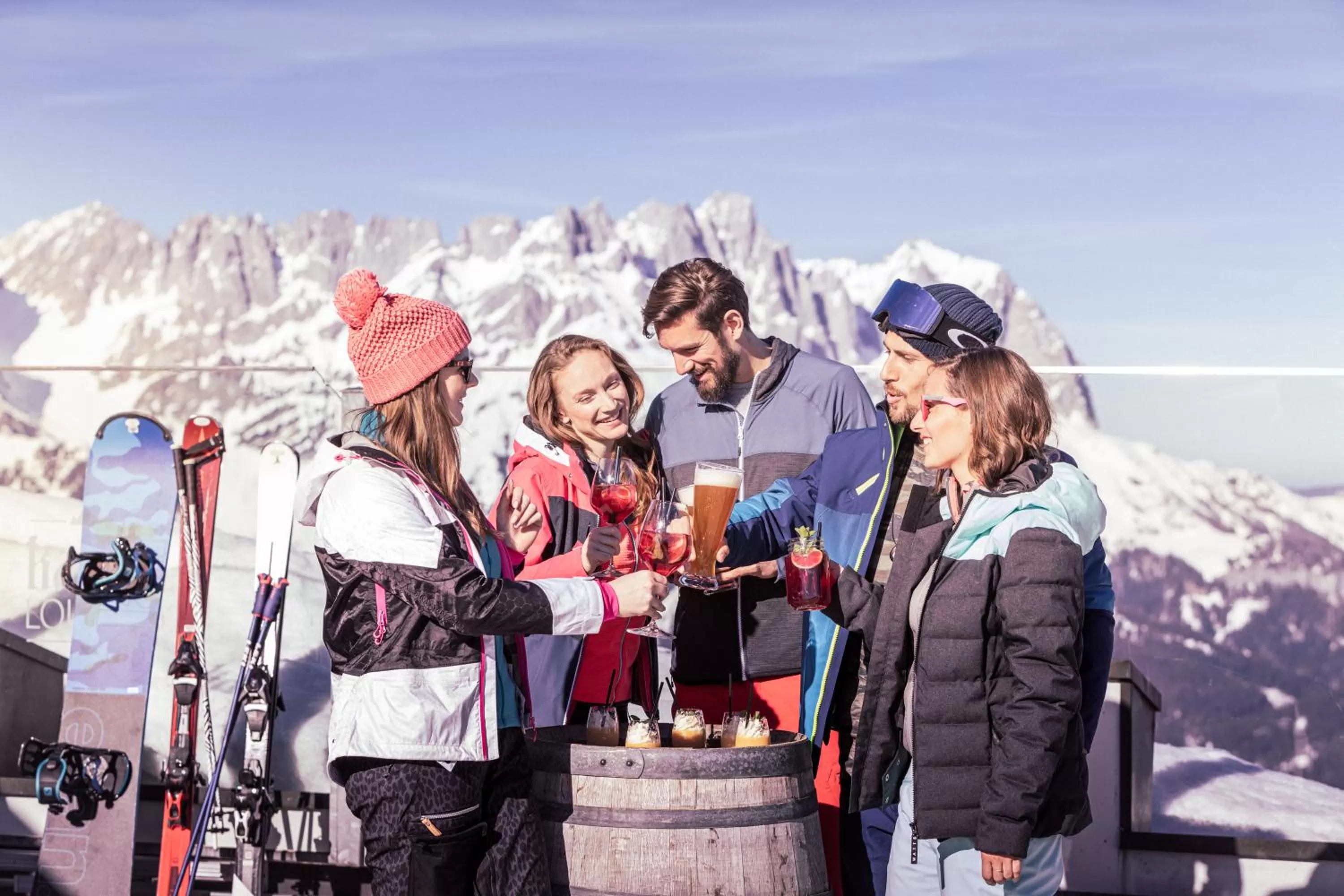 Natural landscape in Tirol Lodge