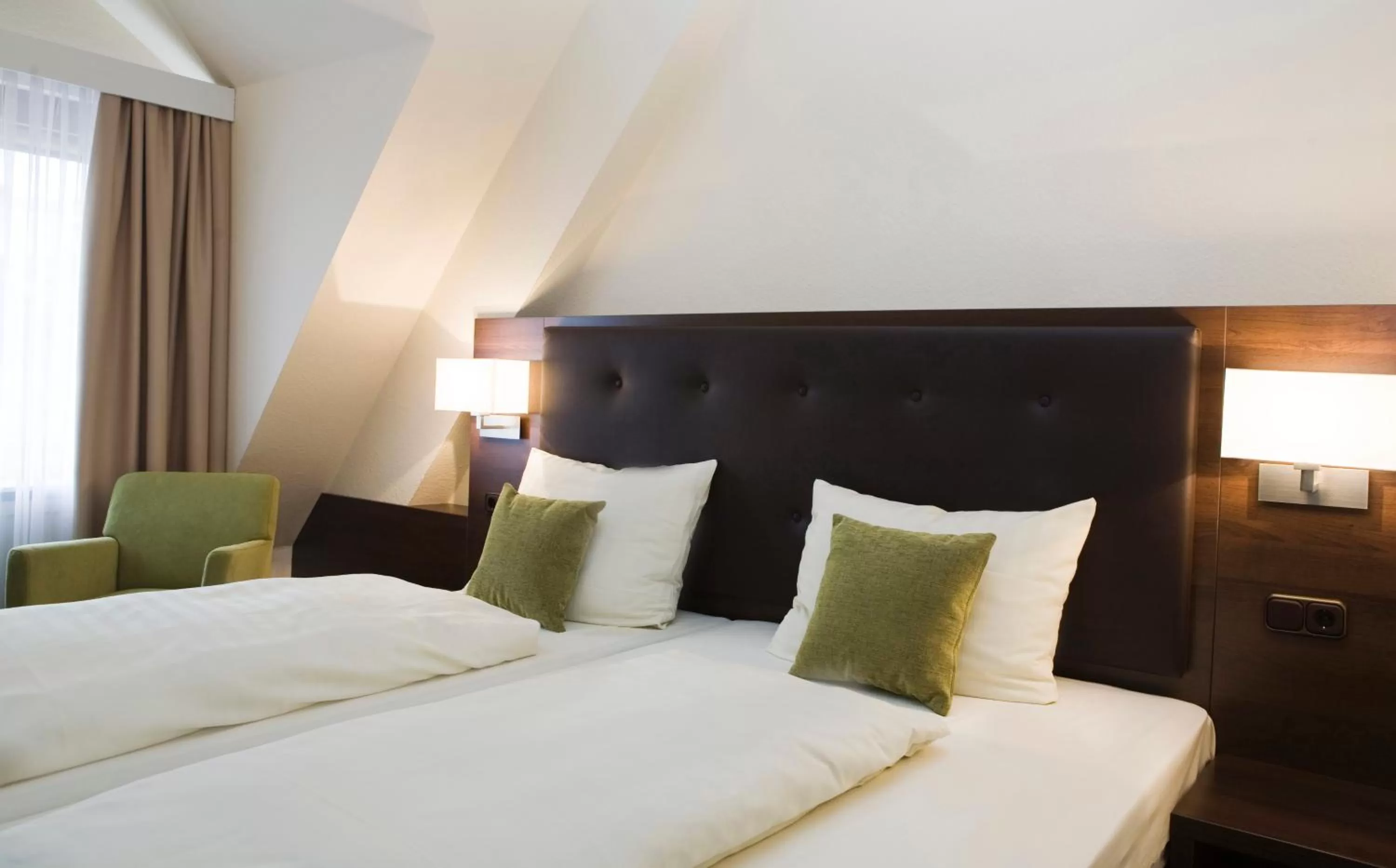 Bed in Ringhotel Nassau-Oranien