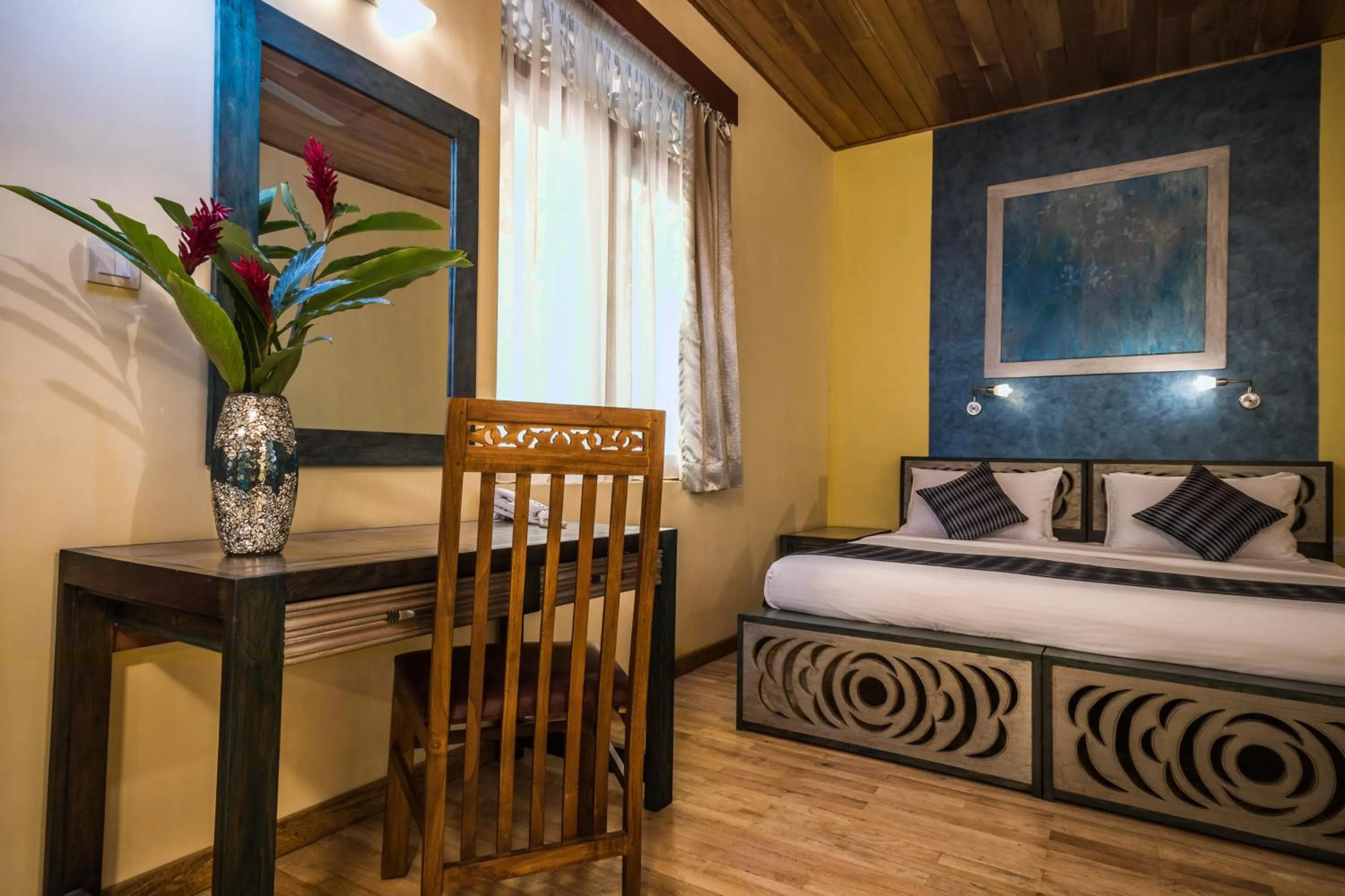 Bedroom, Bed in Yasmin Hill Longevity Oasis