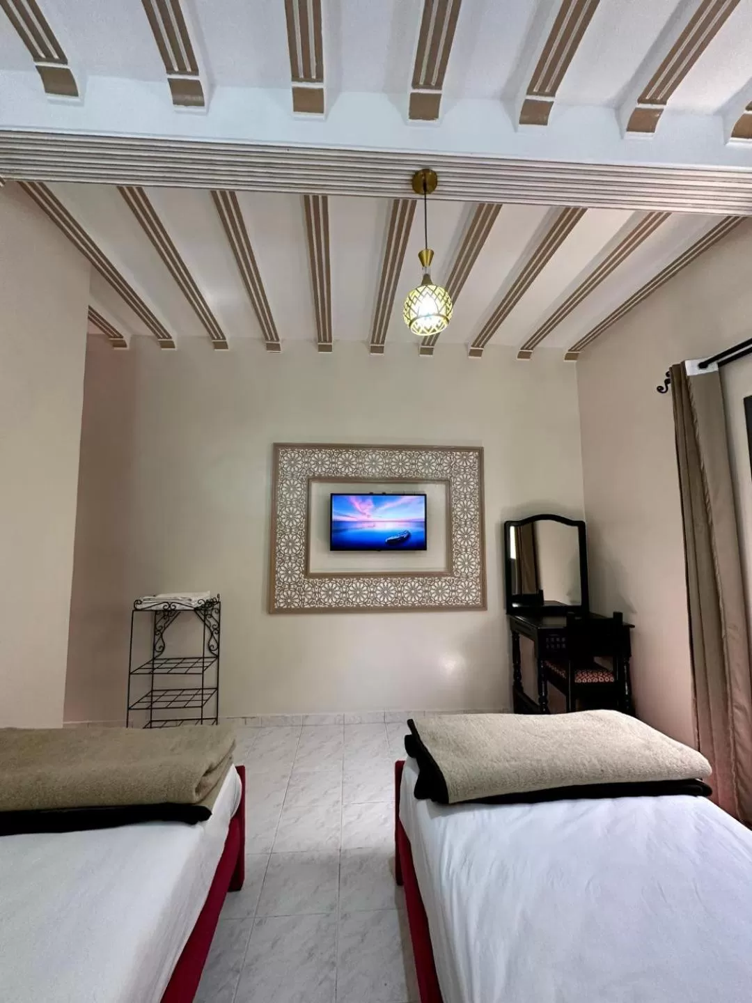 Bed in Hôtel Zaghro