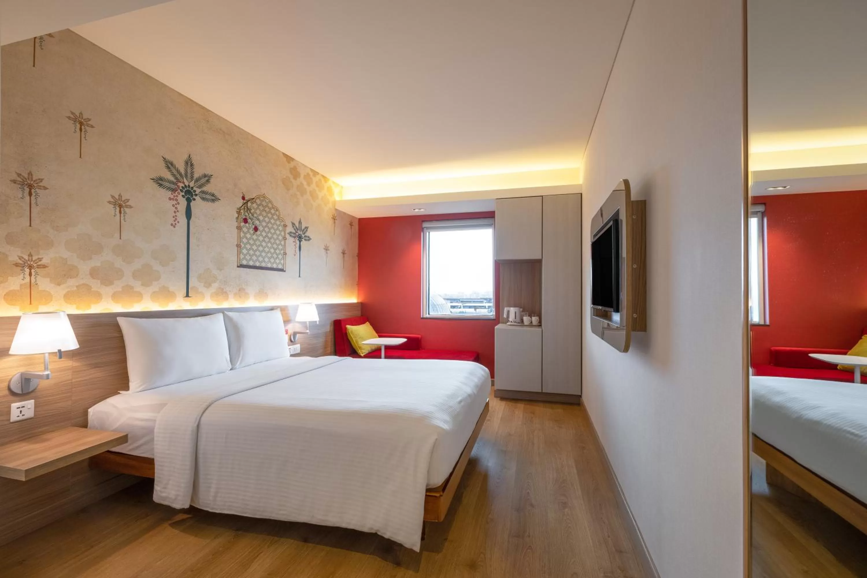 Bed in ibis Mumbai Airport - An Accor Brand