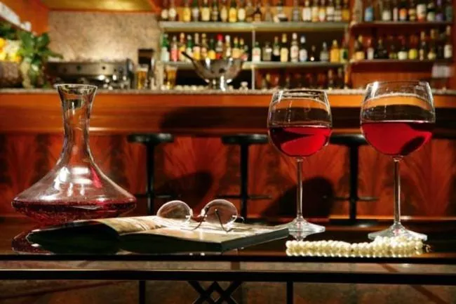 Lounge or bar in Hotel Olimpia