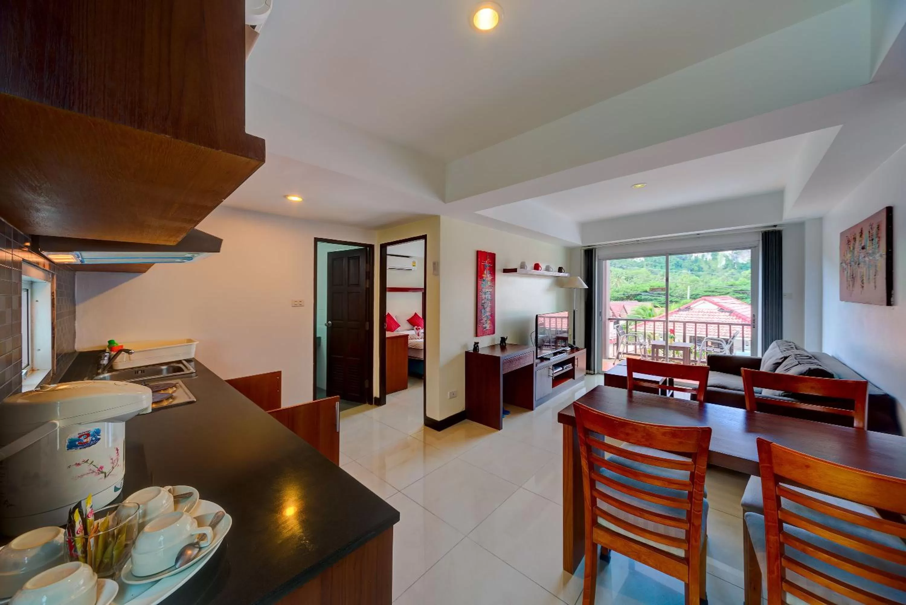 Dining area in Krabi Apartment-SHA Extra Plus