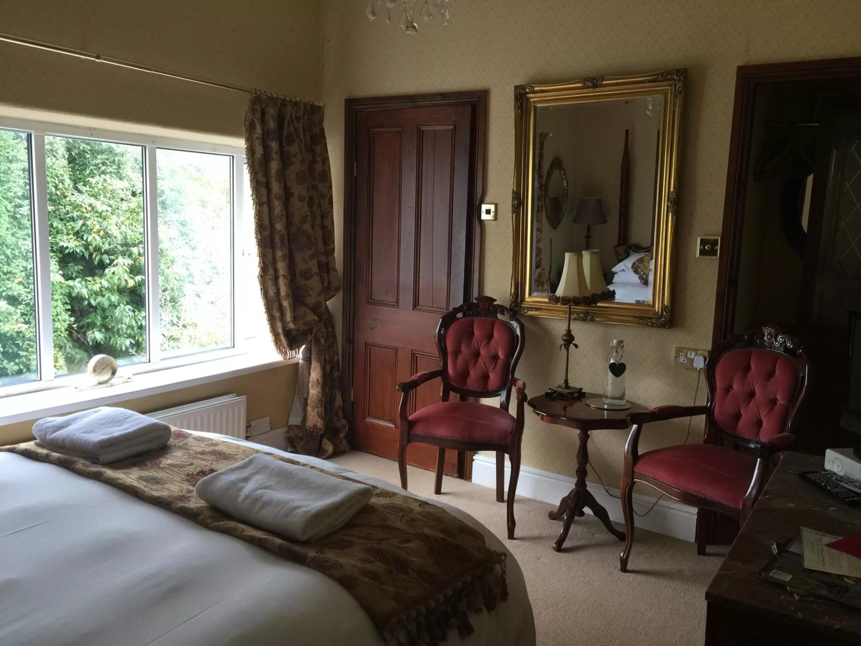 Seating Area in Glyn Isa Country House B&B and self catering Lodge