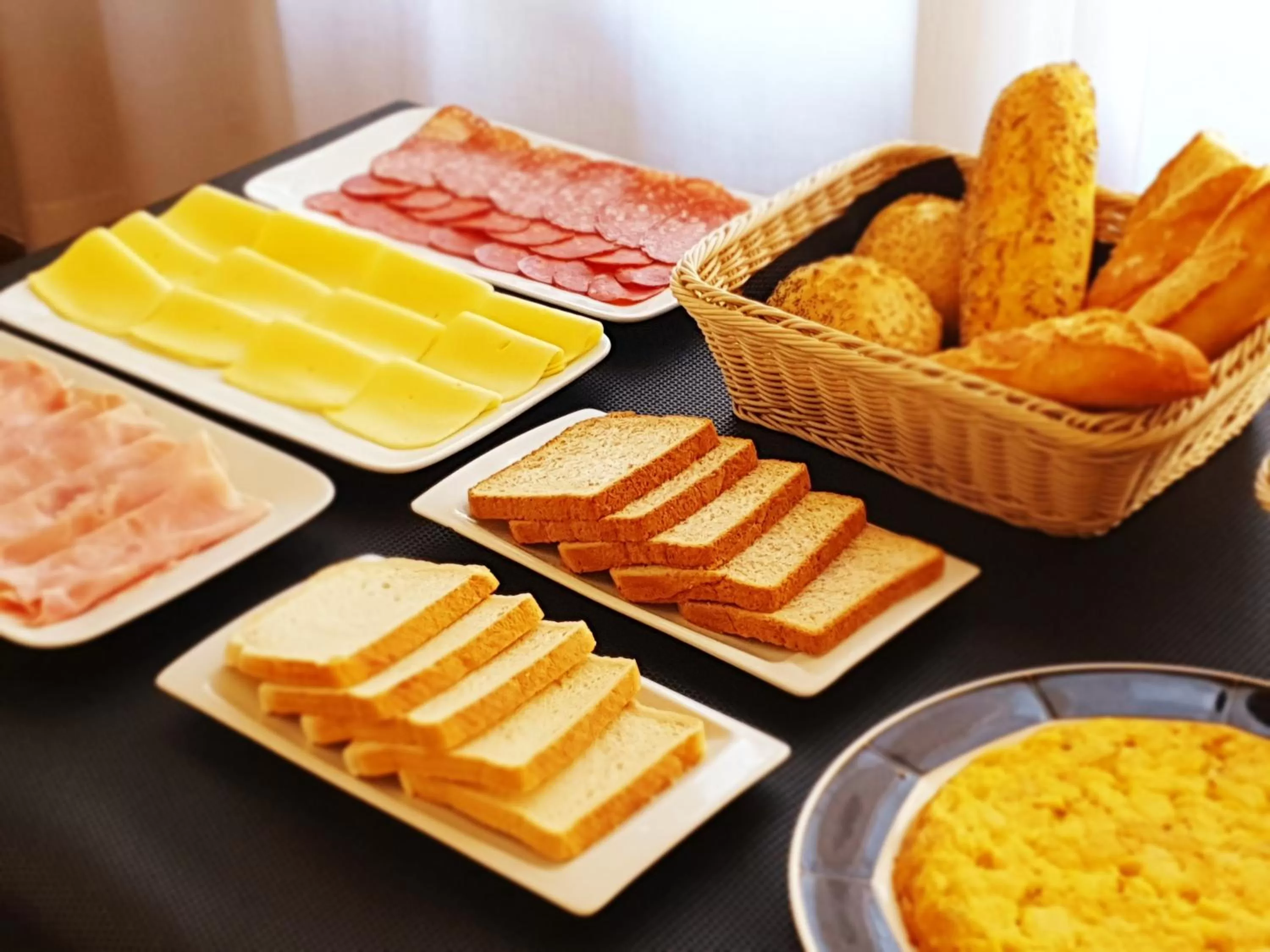 Buffet breakfast in Hotel Zarauz