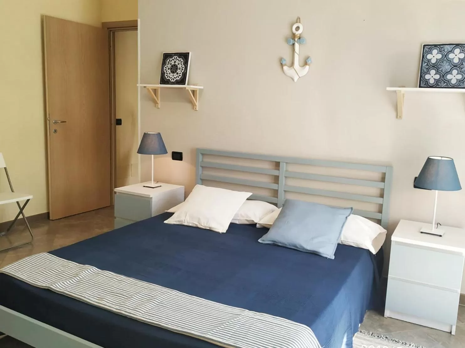 Bed in Villa del Mar - Sperlonga Vertice Rooms