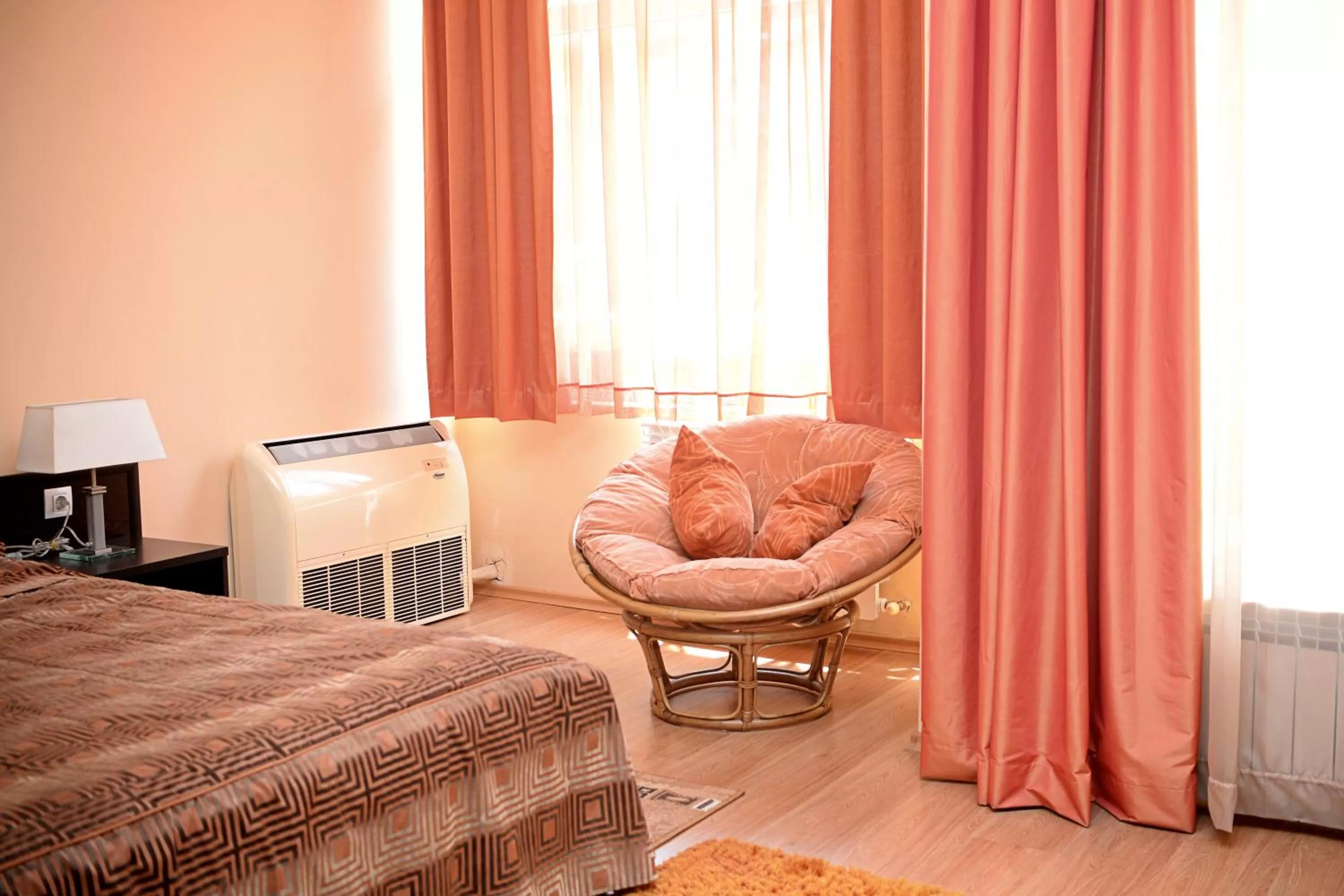 Bed in Family Art-Hotel Zora