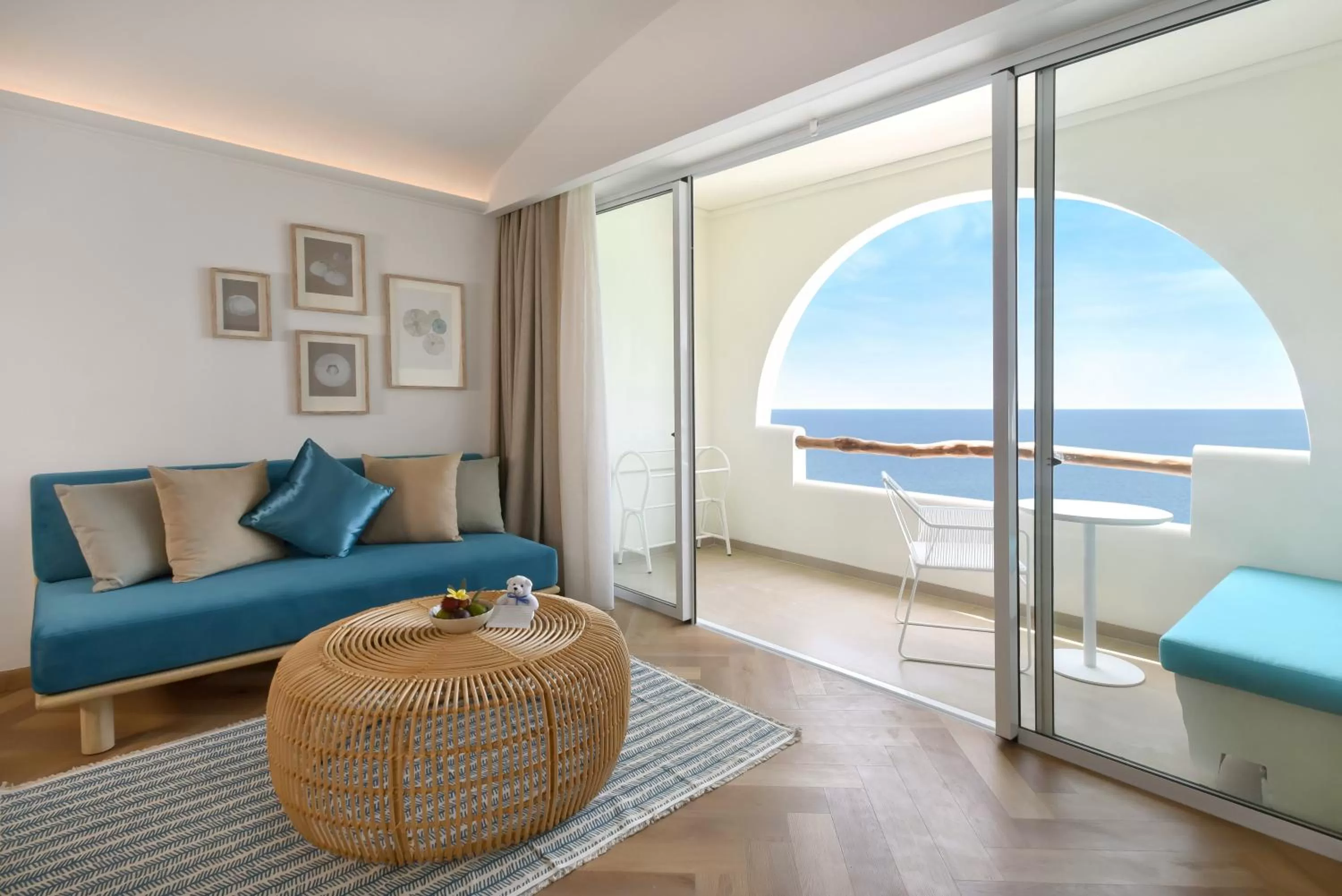 Seating area in Royal Avila Boutique Resort