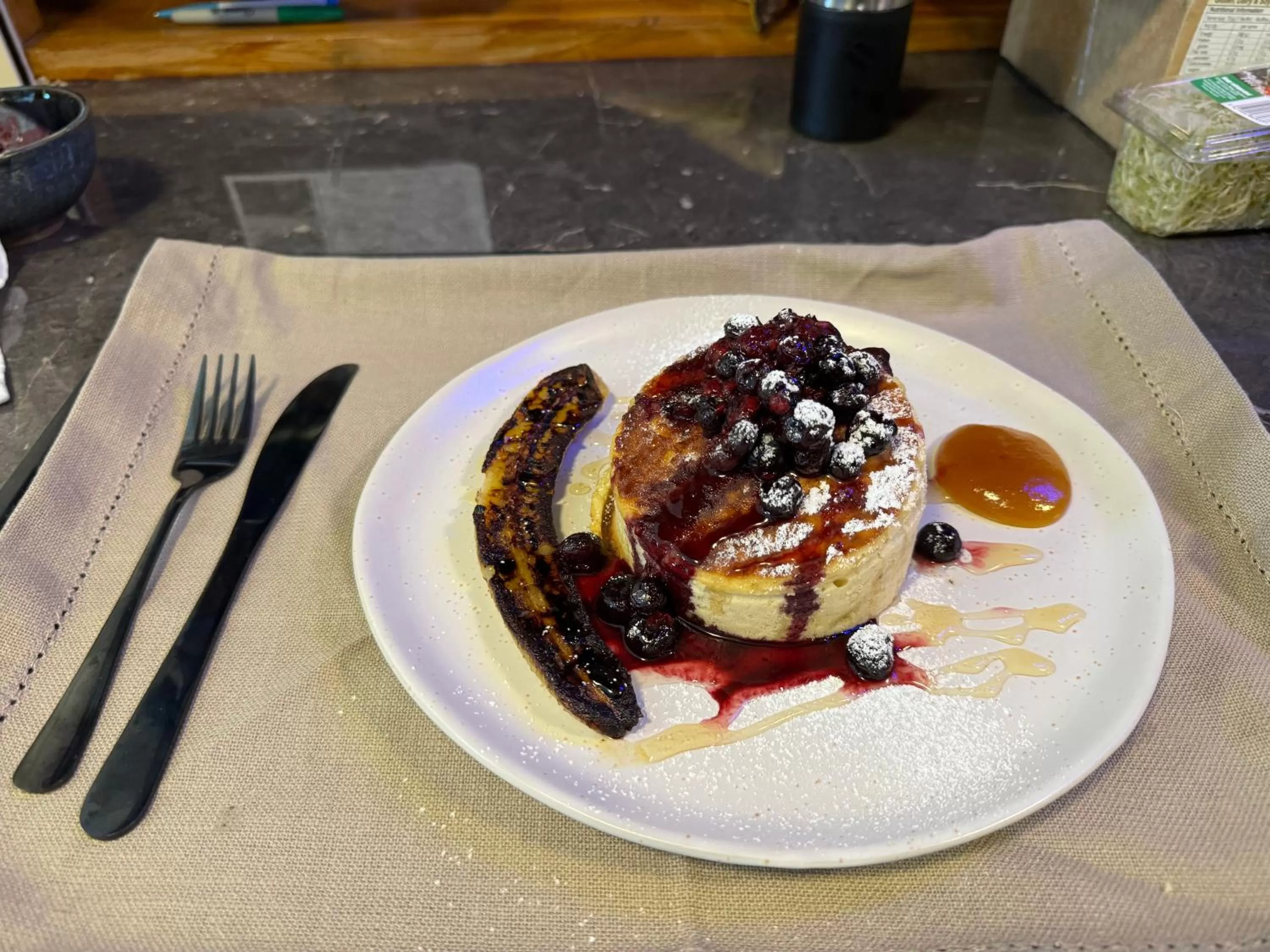 Breakfast in B-Ks Premier Motel Palmerston North