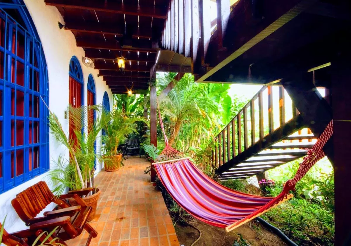 Balcony/Terrace in Orosi Lodge