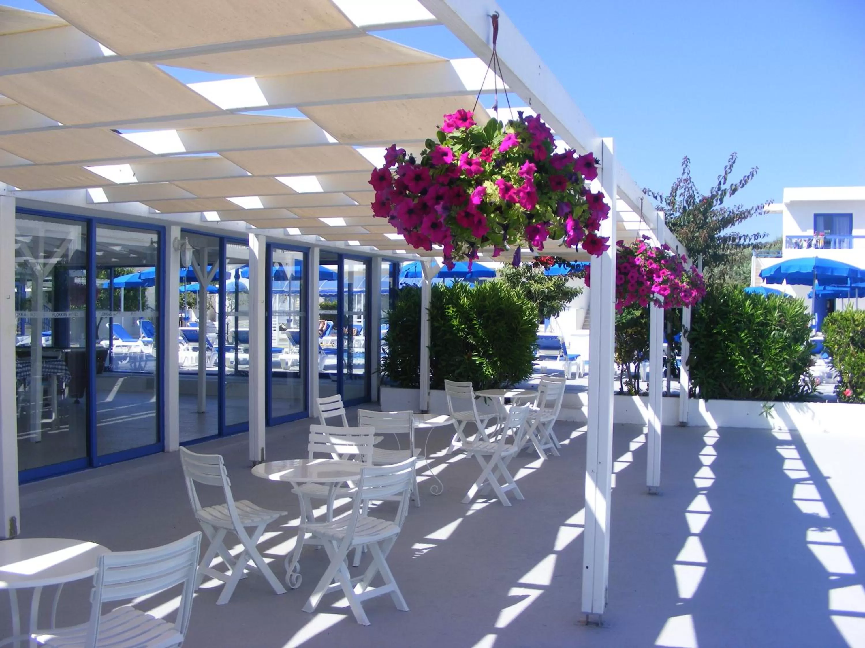 Decorative detail in Flokkas Hotel Apartments