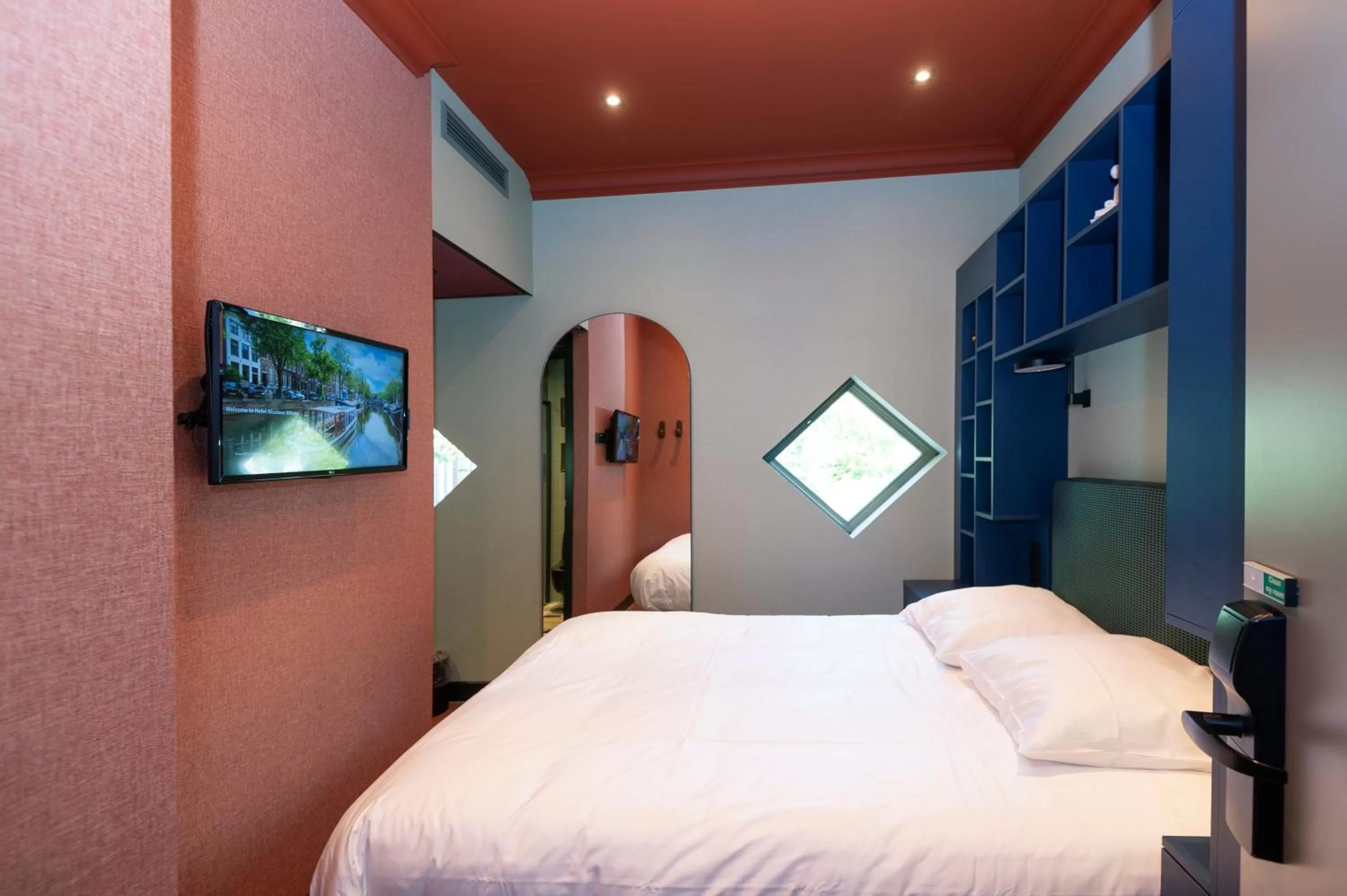 Bedroom, Bed in Hotel Nicolaas Witsen