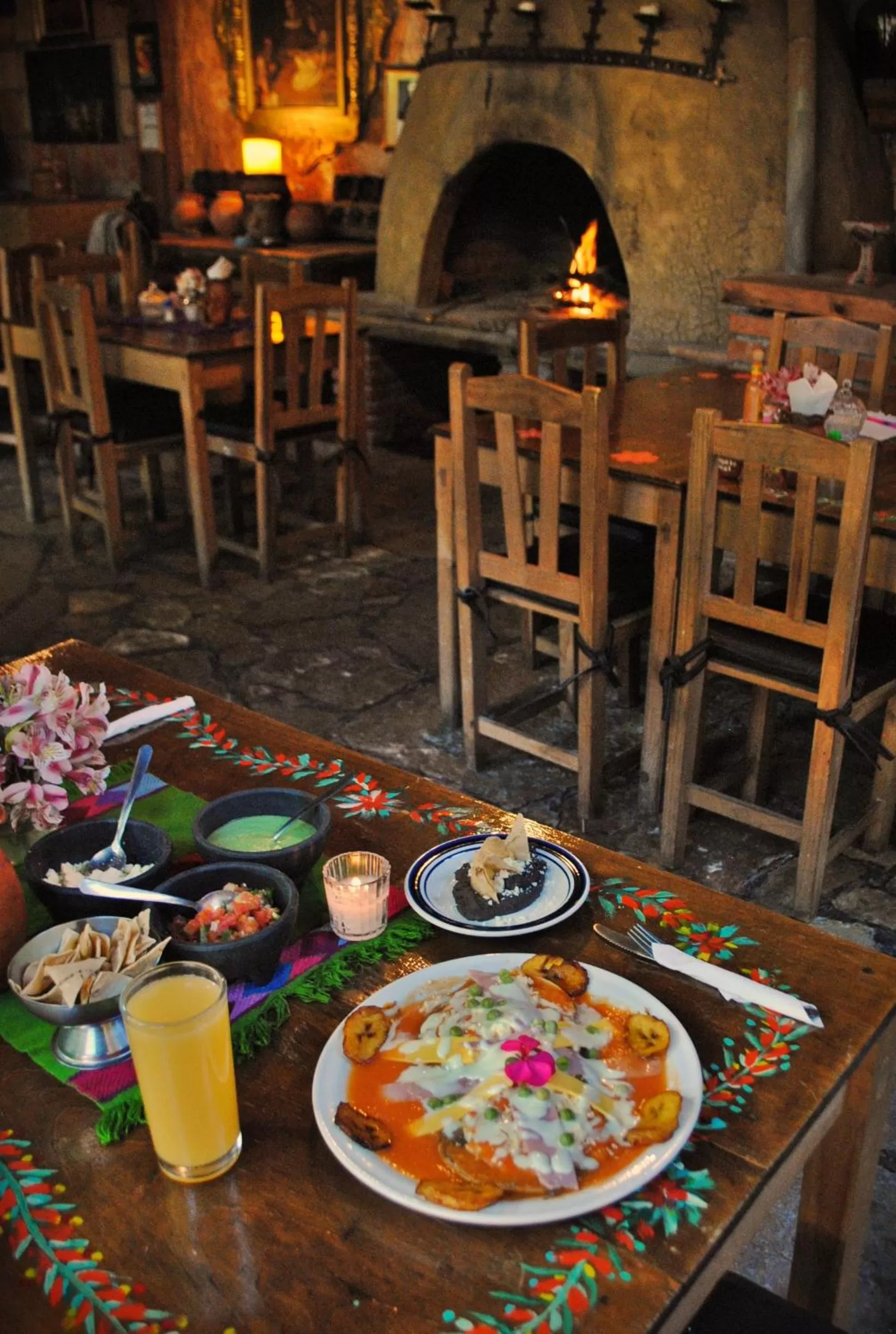 Restaurant/places to eat in Hotel Hacienda Don Juan