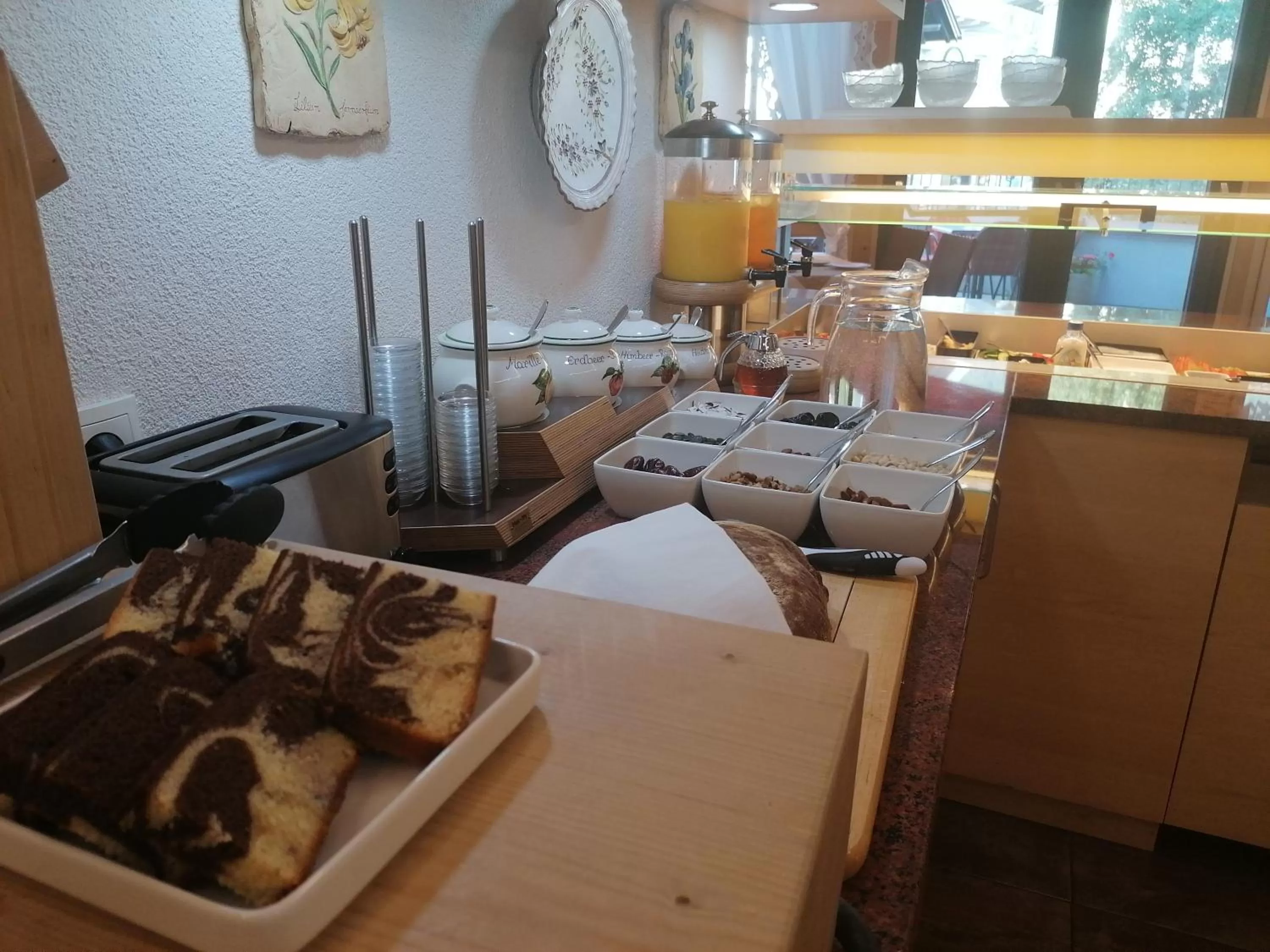 Breakfast in Adler Hotel-Pension