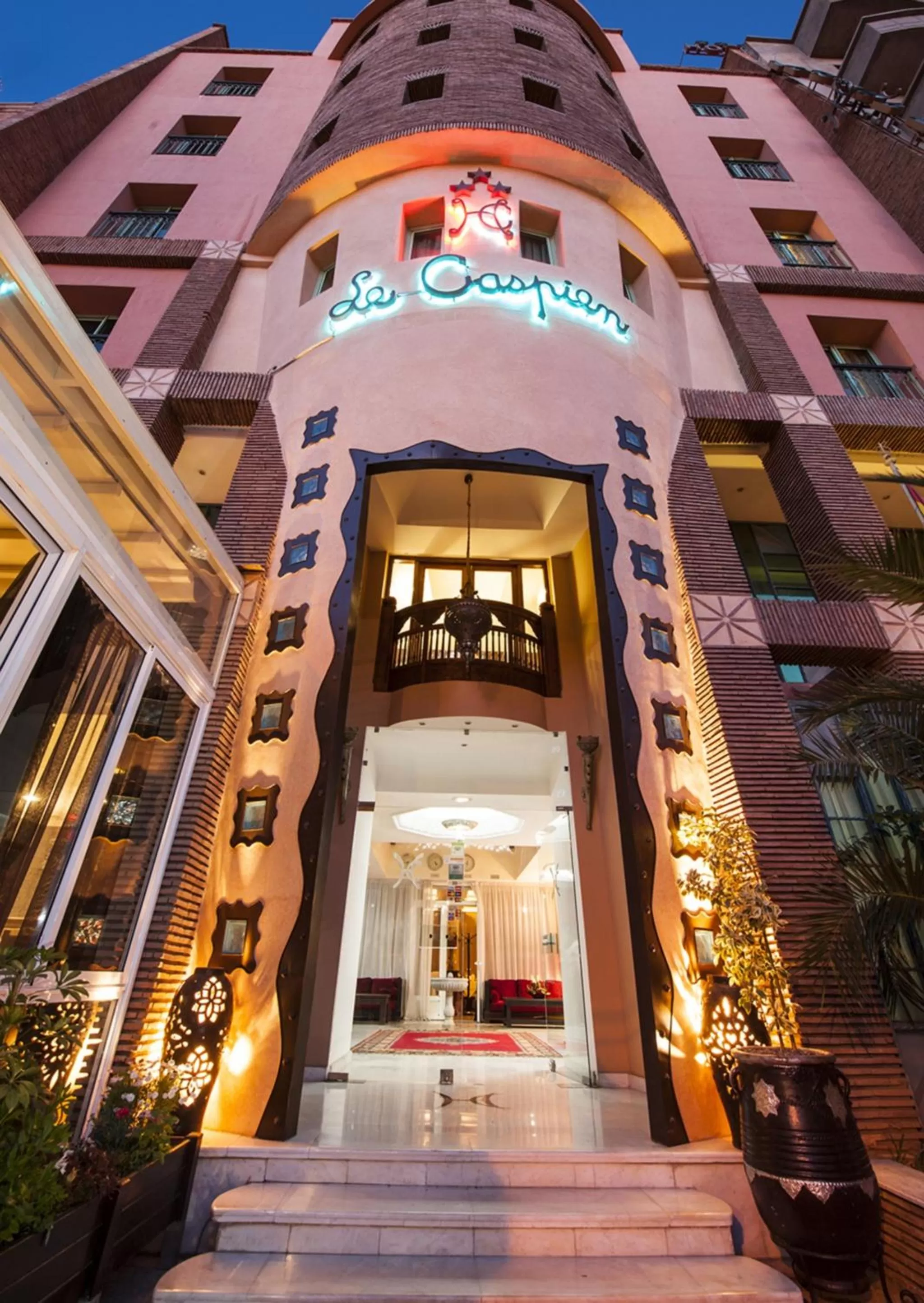 Facade/entrance in Le Caspien Boutique Hotel