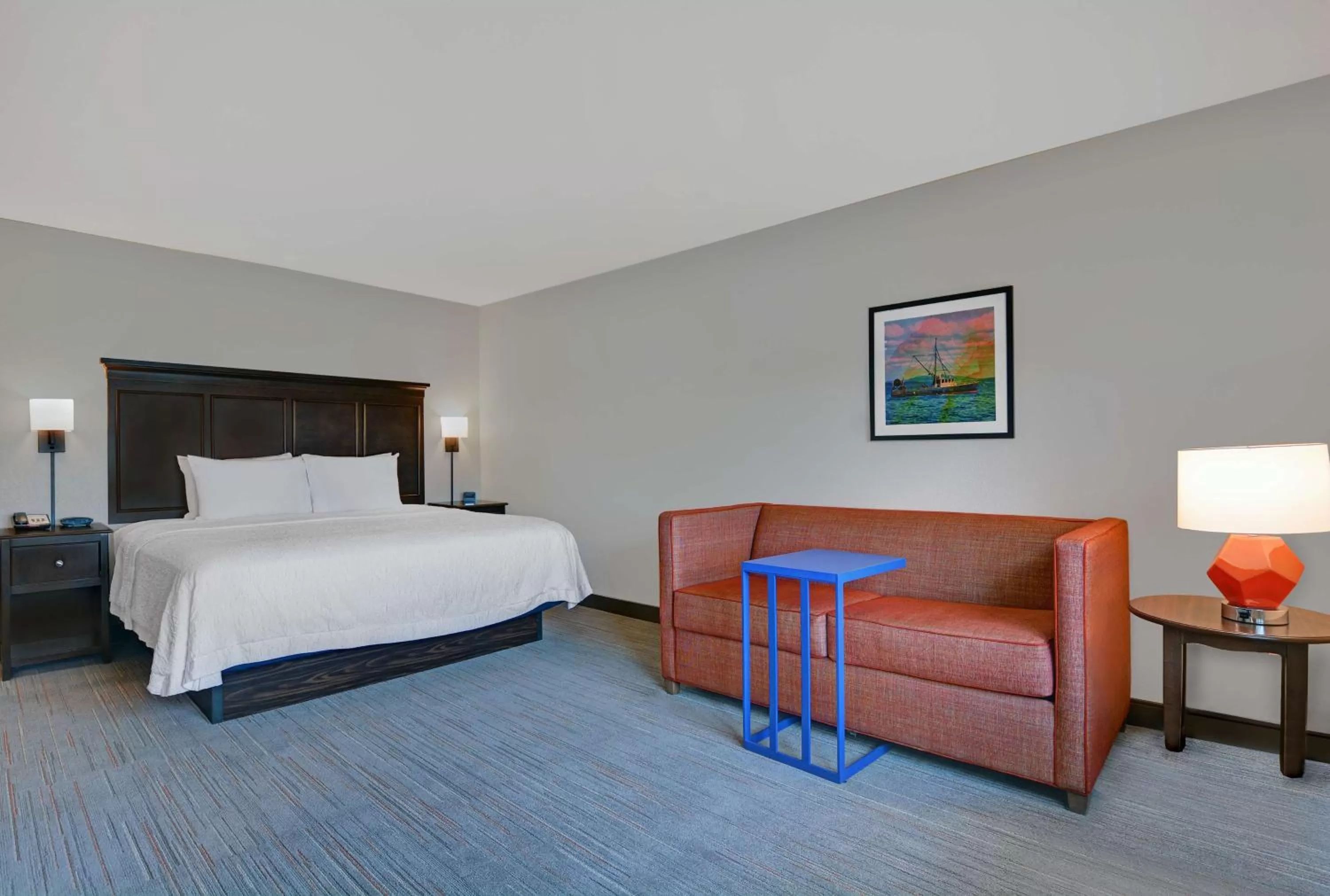 Bed in Hampton Inn Bath - Brunswick Area , ME