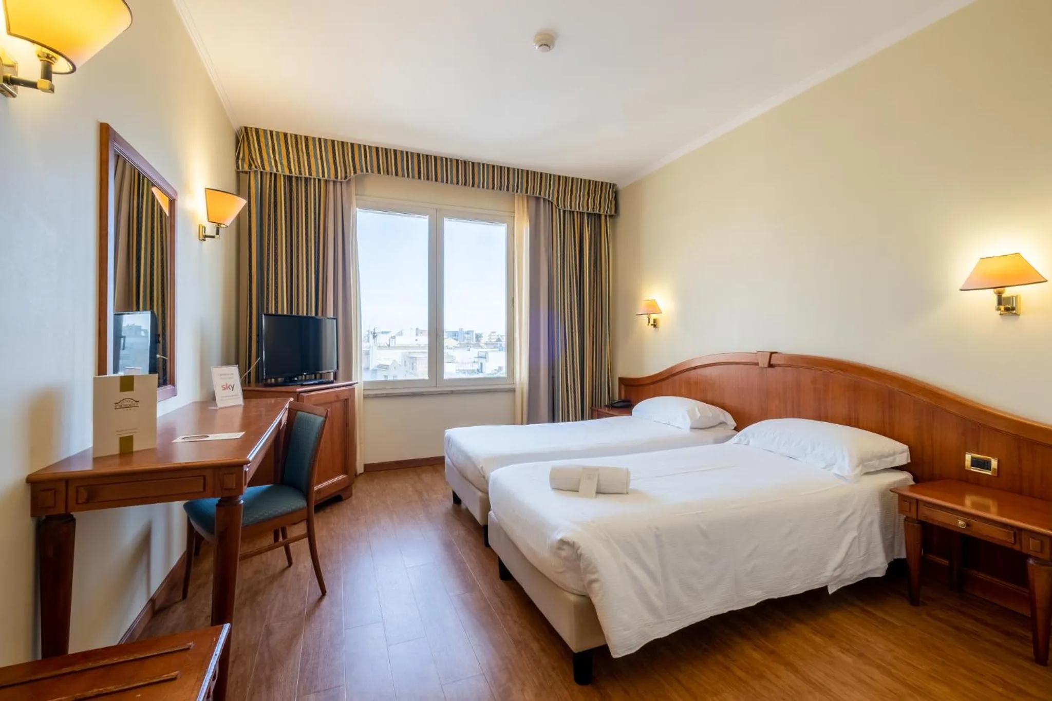 Bed in Hotel President