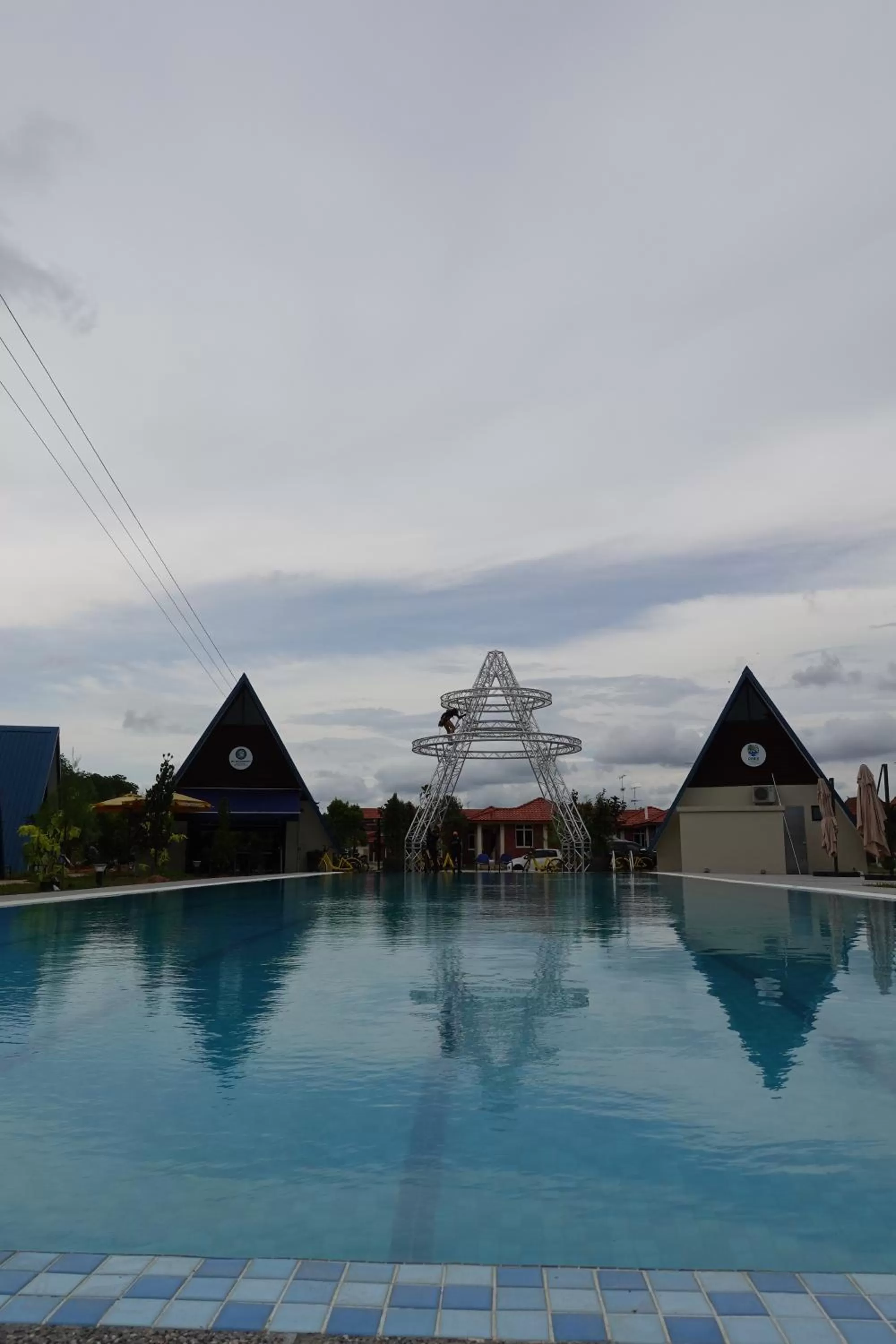 Swimming pool in SENTA Adventure Camp & Resort