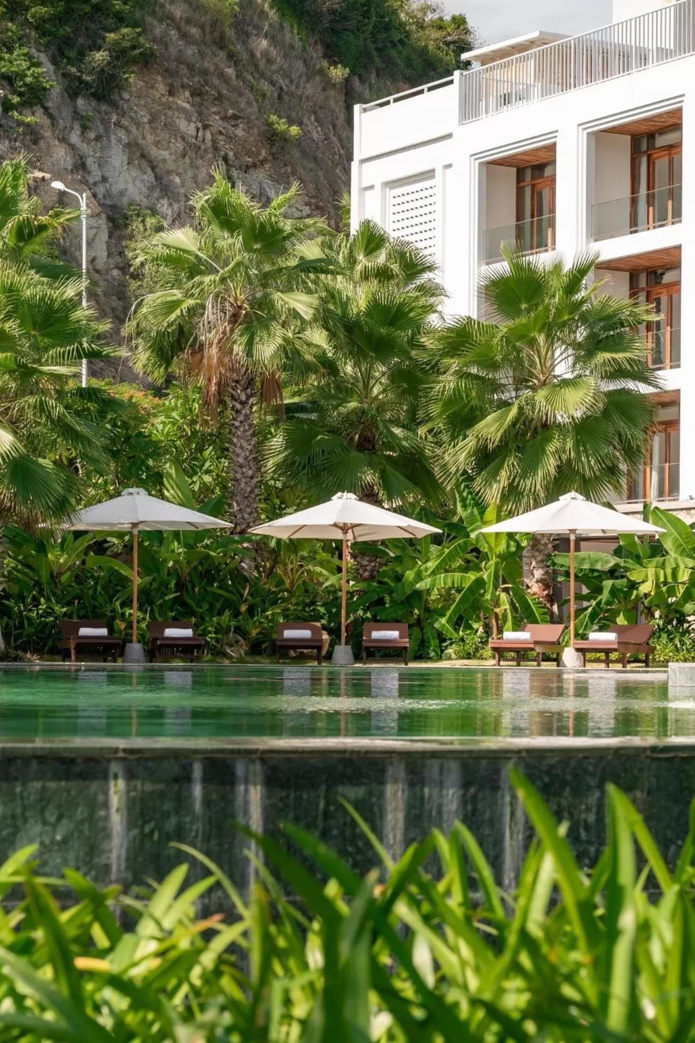 Pool view in Alibu Resort Nha Trang