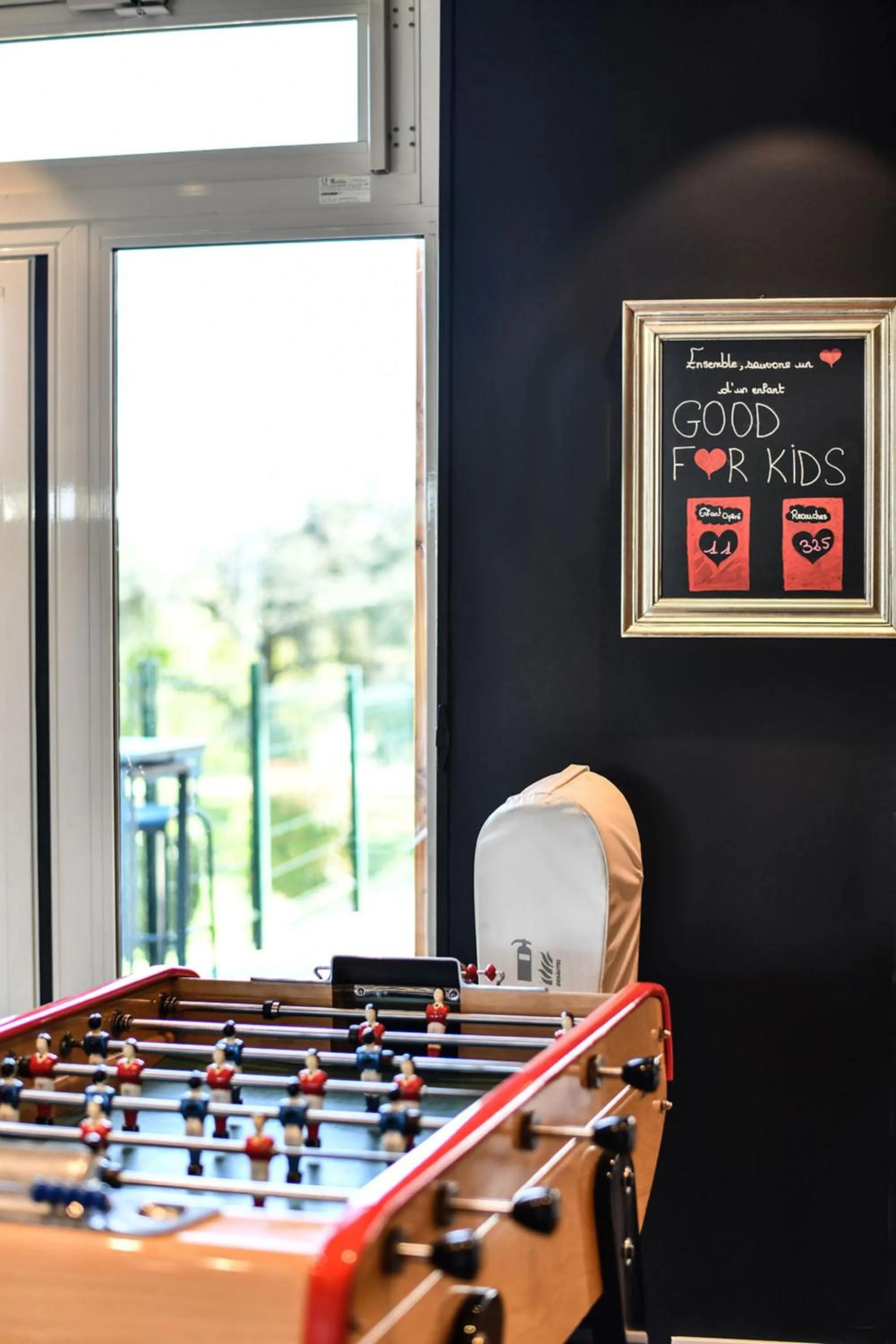 Children play ground in Novotel Paris Créteil Le Lac