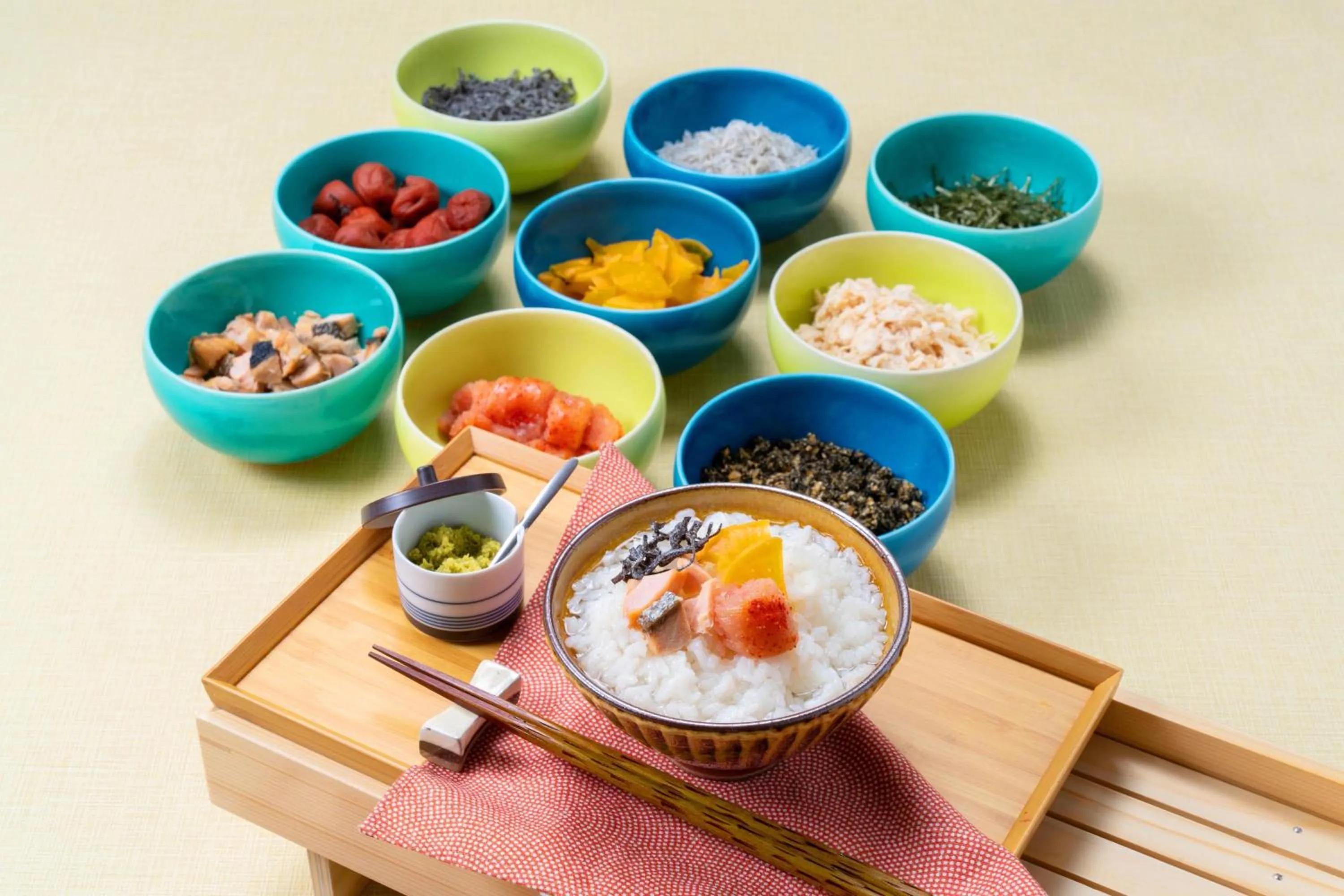 Food in Vessel Inn Yachiyo Katsudai Station