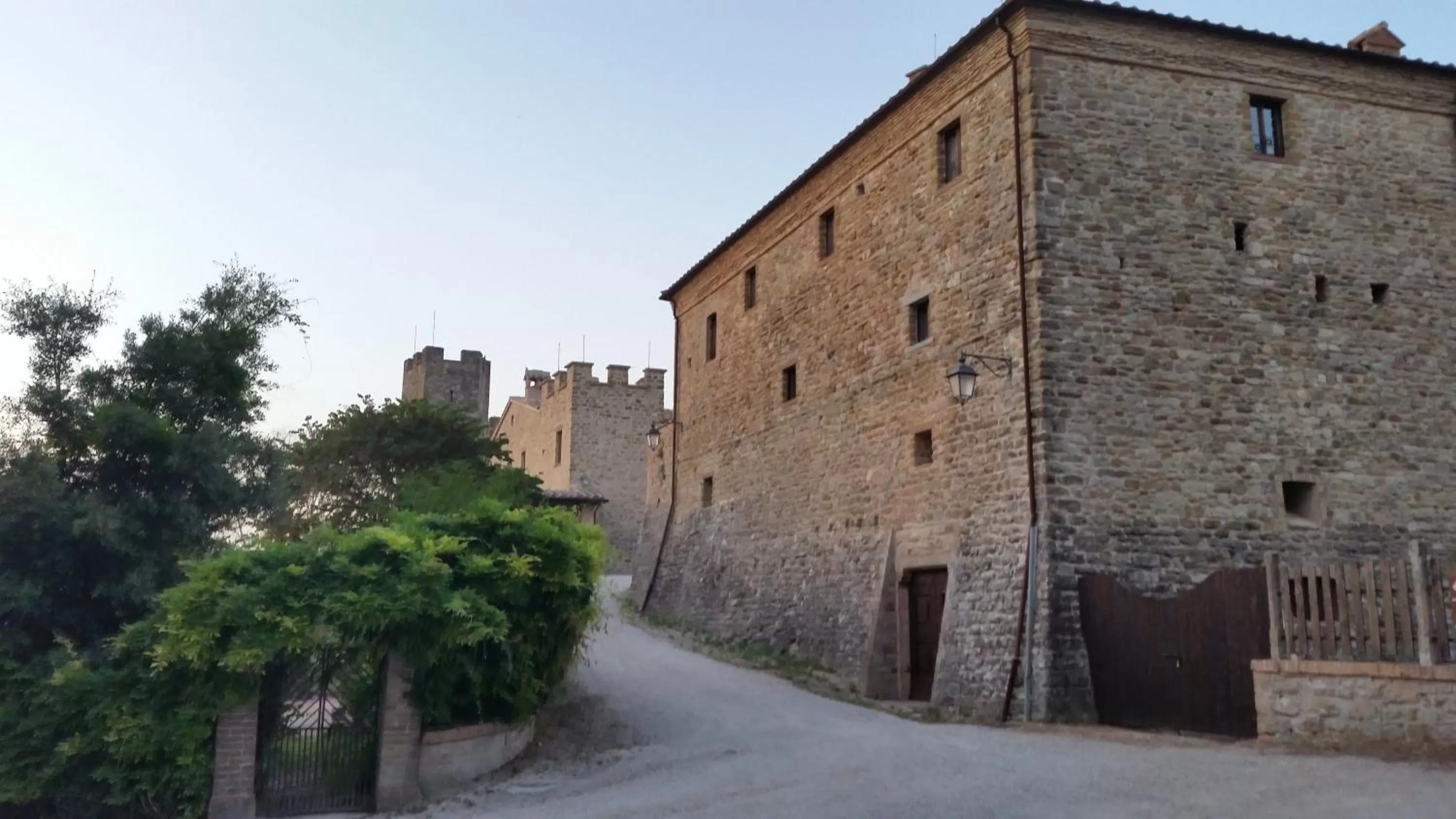 Facade/entrance in Castello Di Giomici