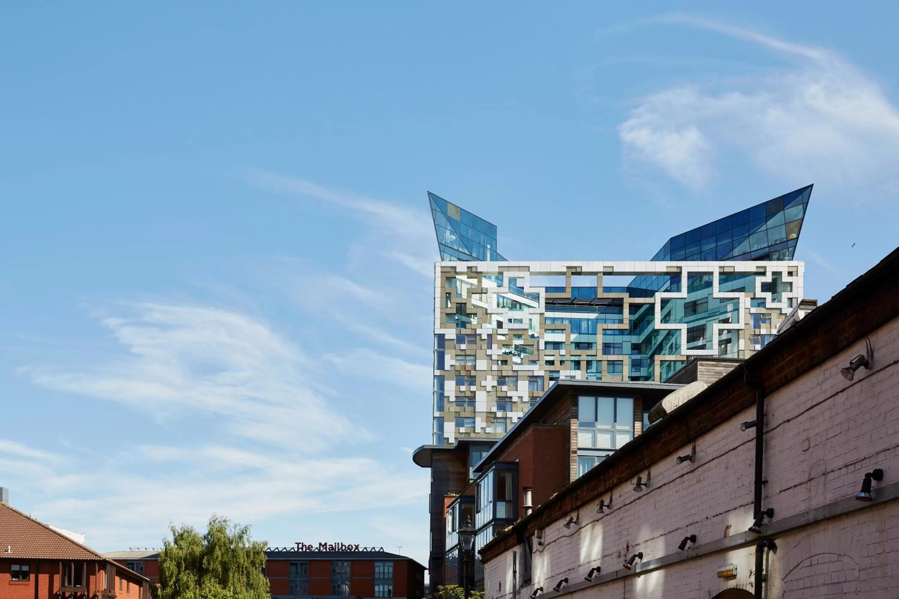 Property building in The Cube Hotel Birmingham