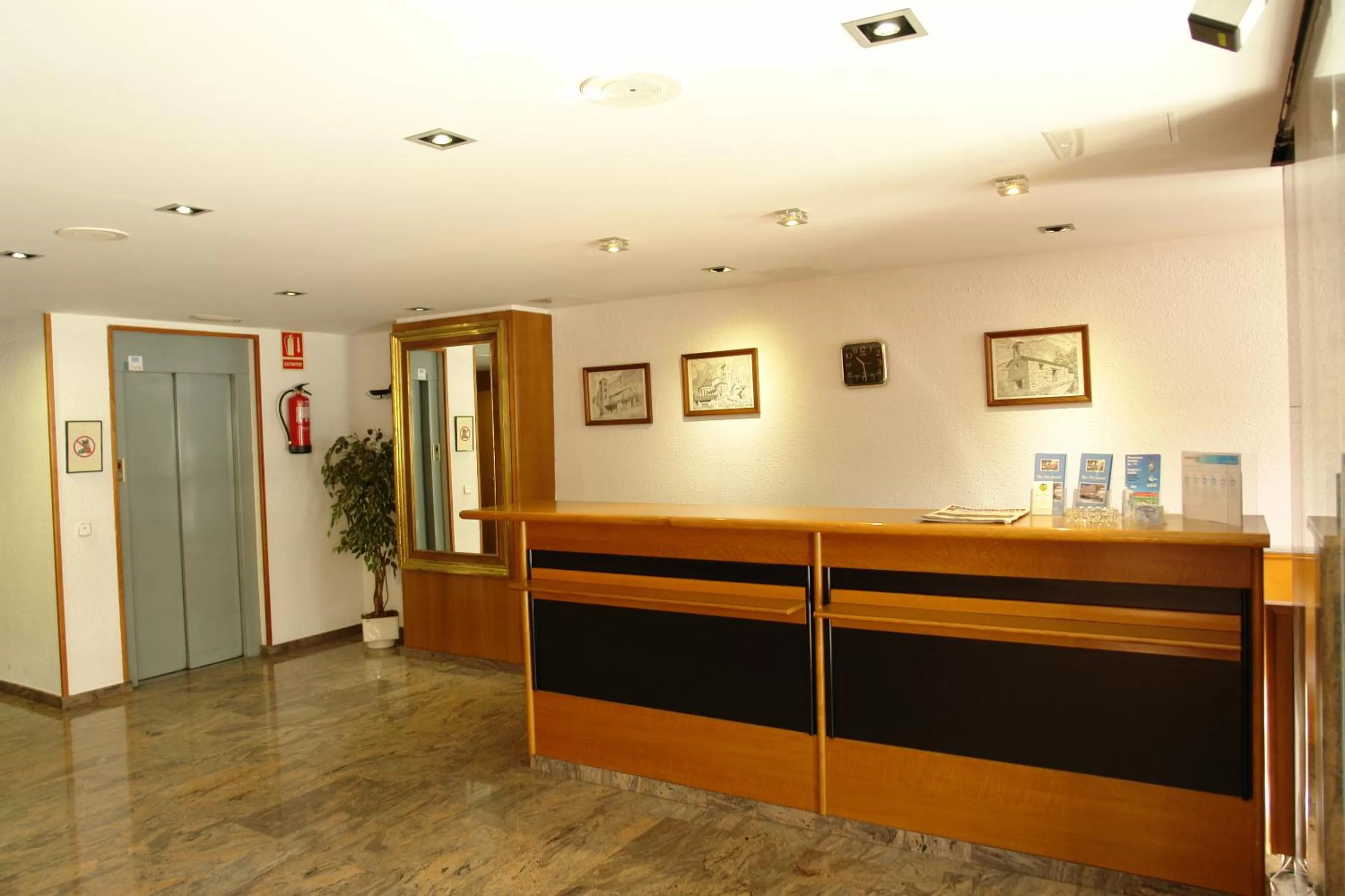 Lobby or reception in Hotel Roc Del Castell
