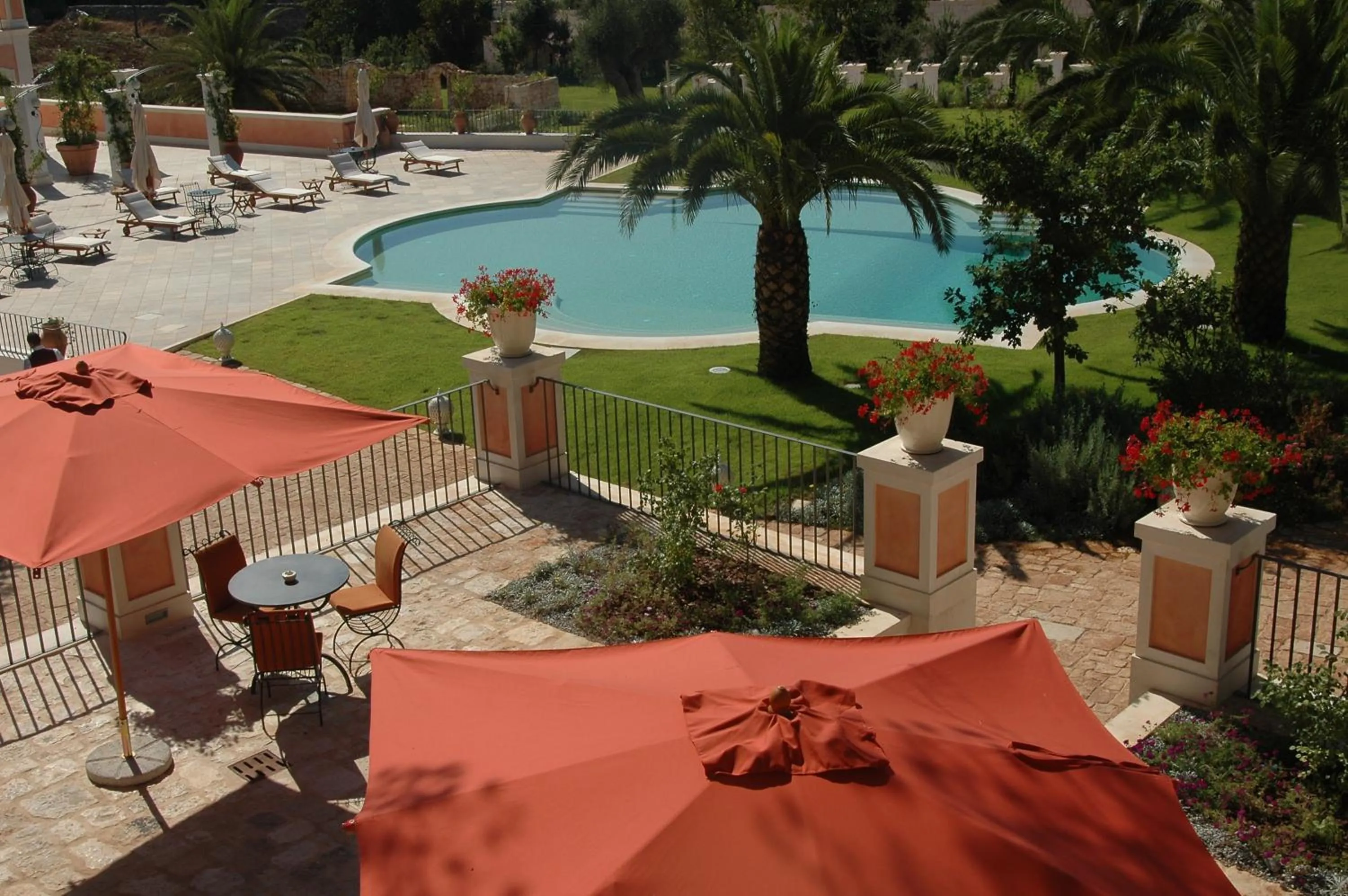 Bird's eye view in Relais Villa San Martino