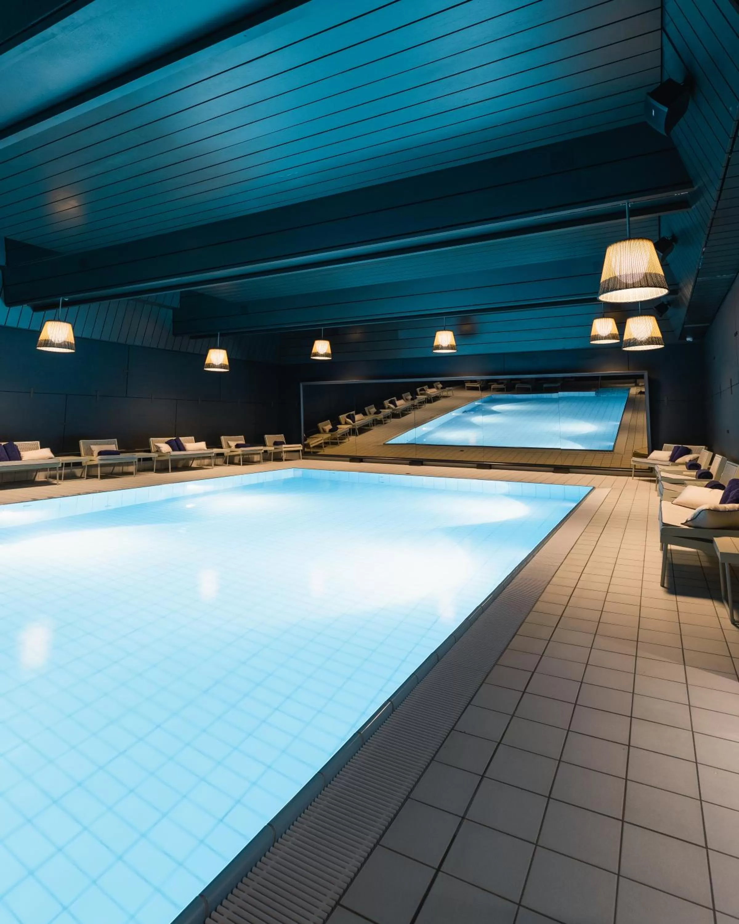 Swimming pool in Schweizerhof Zermatt - a Small Luxury Hotel