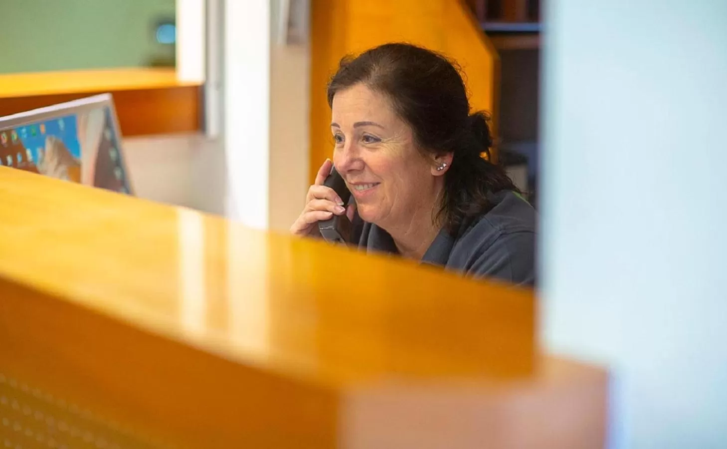 Lobby or reception in Berghotel Sammüller