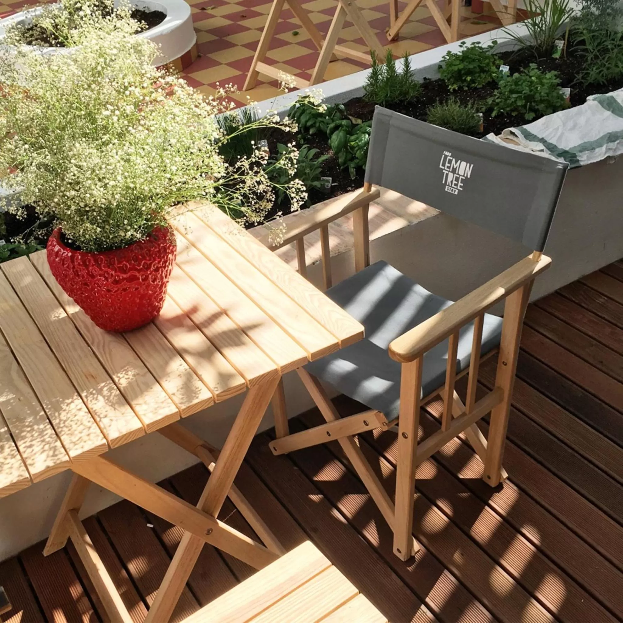 Patio in Lemon Tree Stay