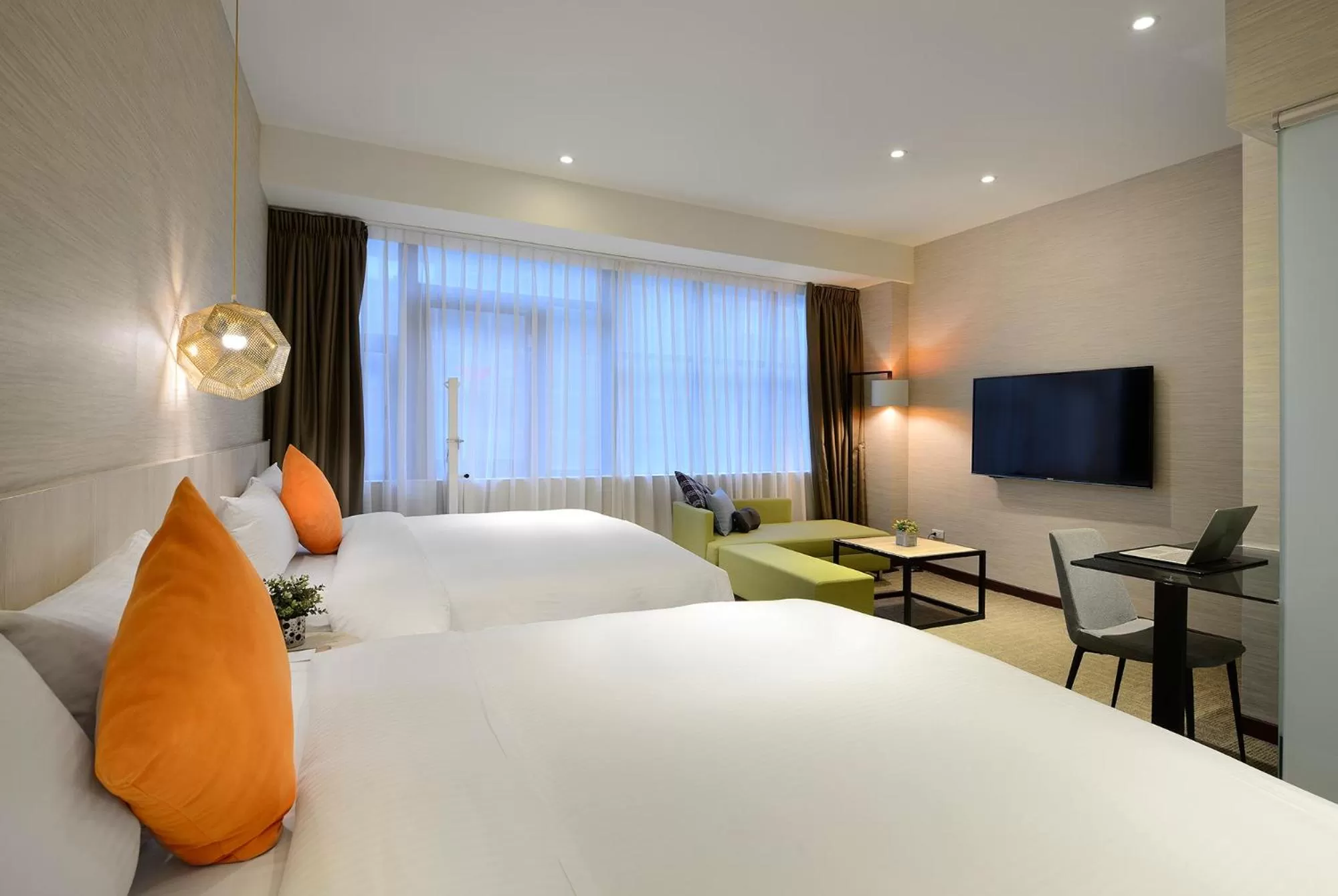 Bedroom, Bed in Via Hotel Taipei Station