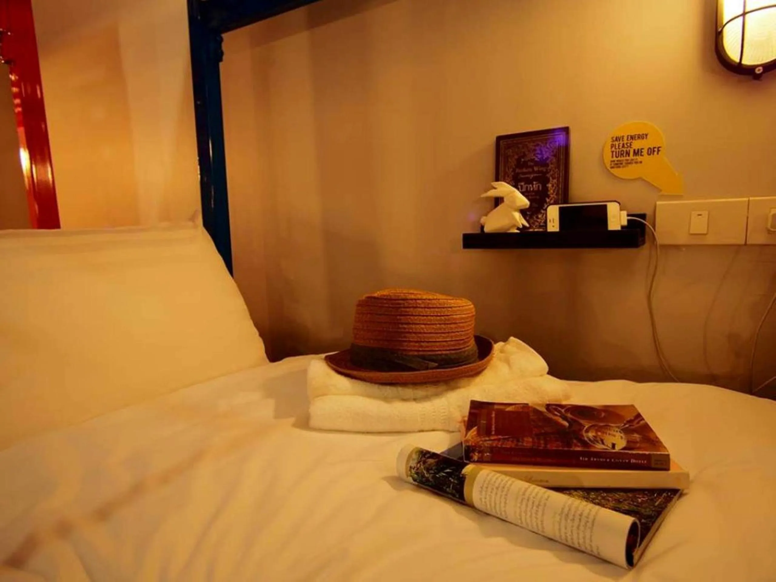 Bed in S1hostel Bangkok