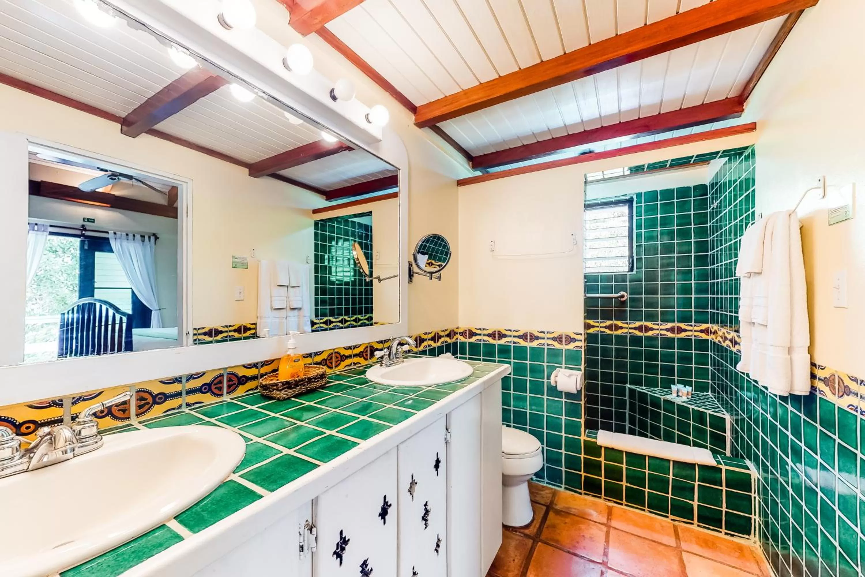 Bathroom in Condo #26 @ Beachside Villas