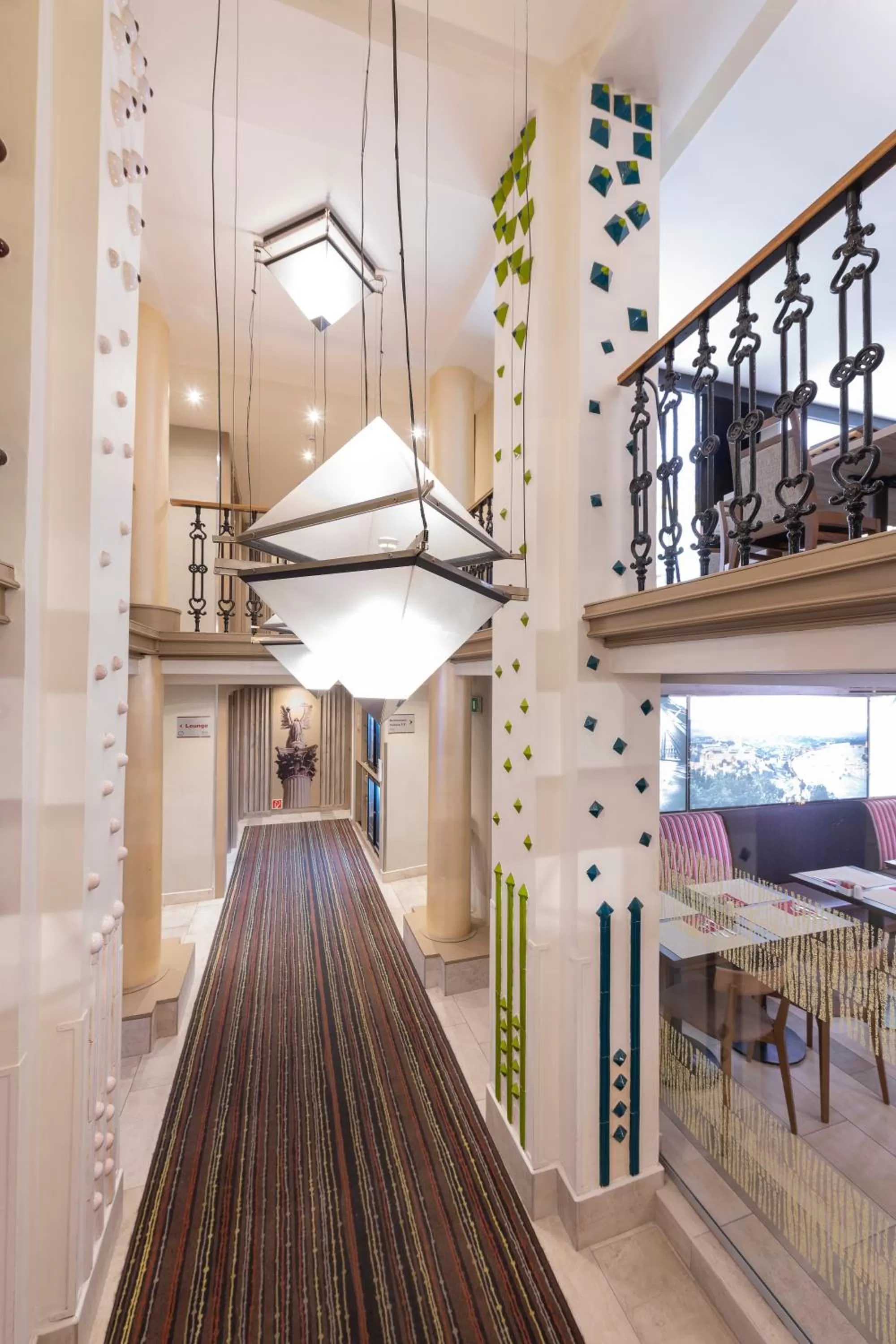 Property building in Three Corners Hotel Art