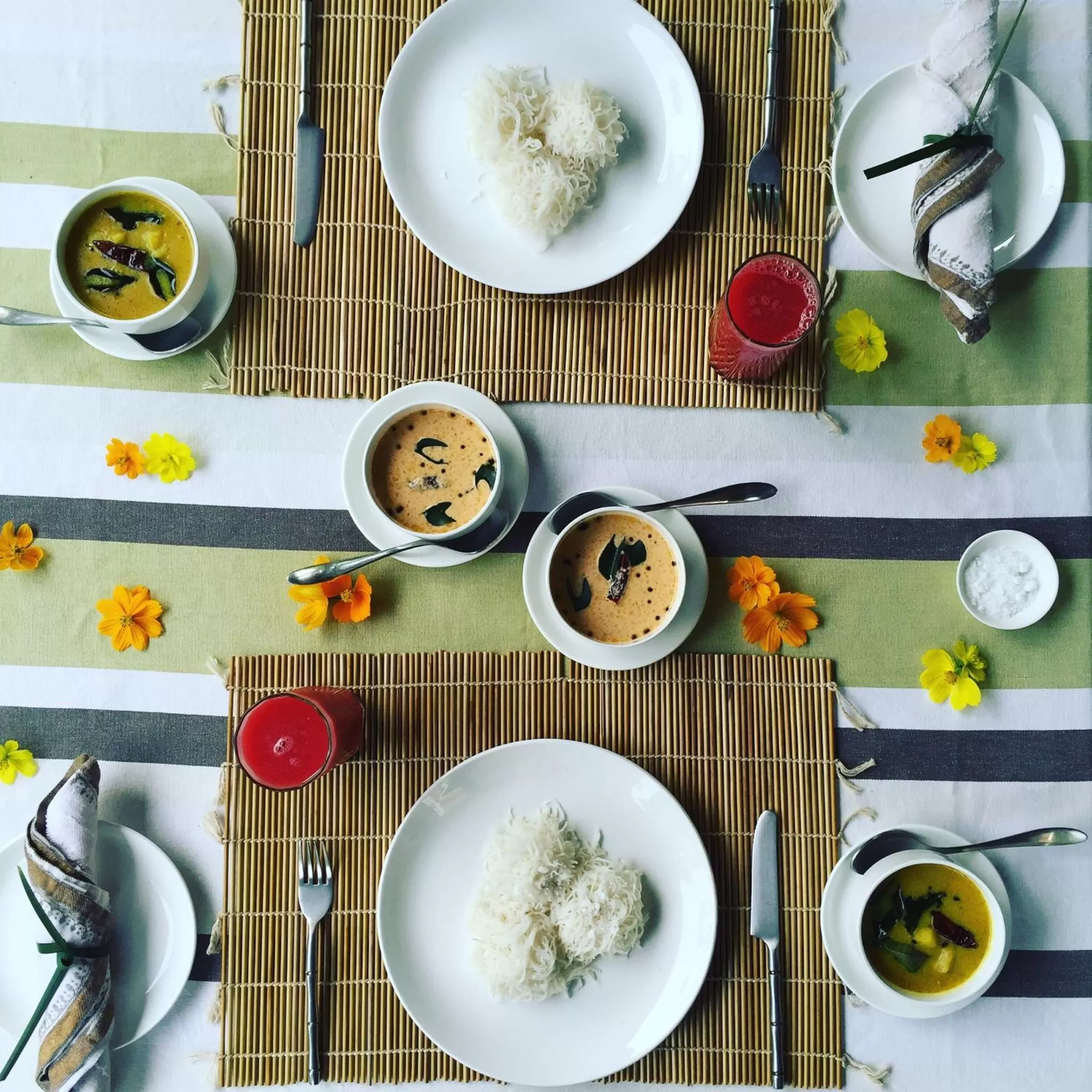 Lunch, Breakfast in Villa Akasa