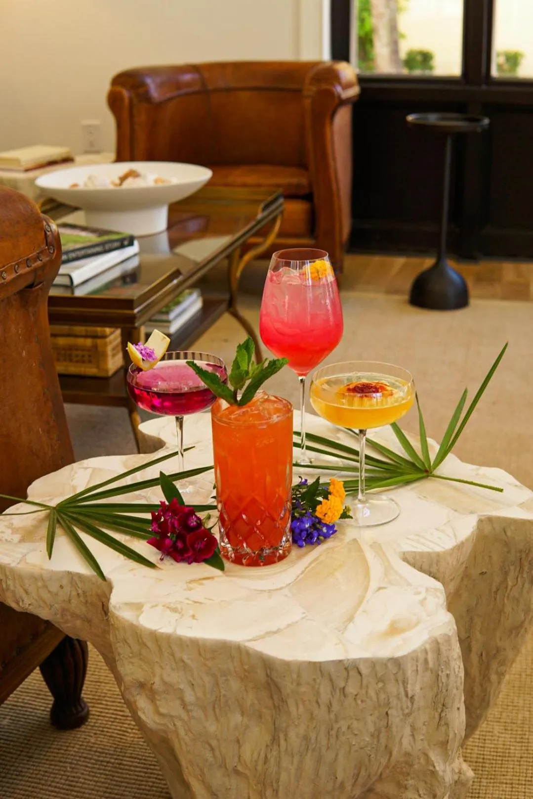 Drinks in The Palmetto Hotel, Charleston