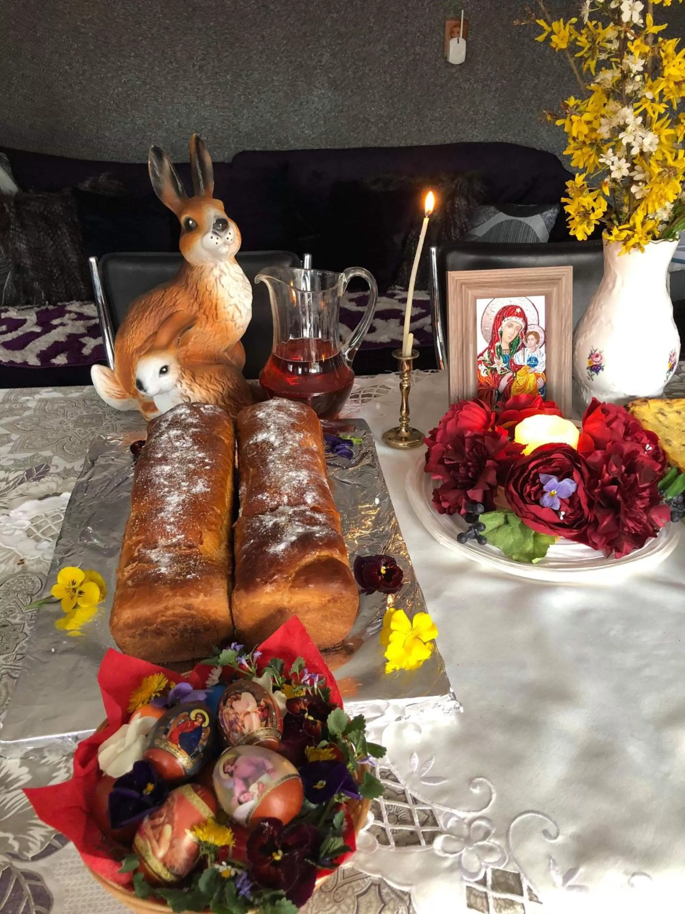 Dining area in Pensiunea SilvAnka