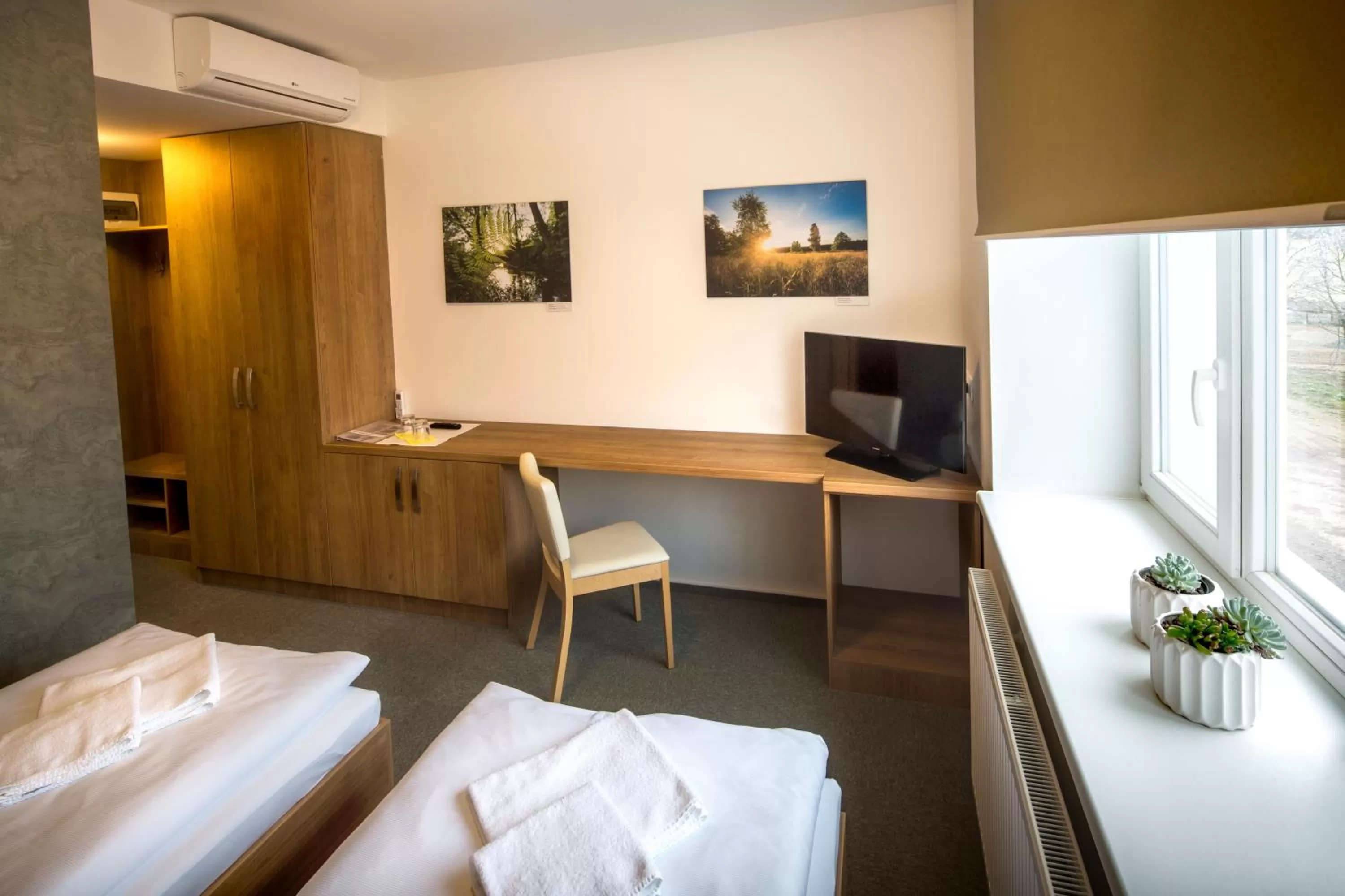 Bed in Penzion Panský dvůr Telč