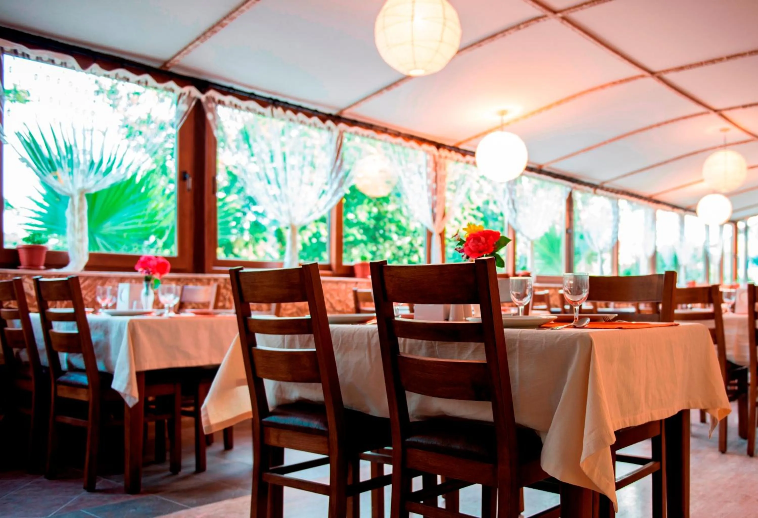 Dining area in Han Dalyan Hotel