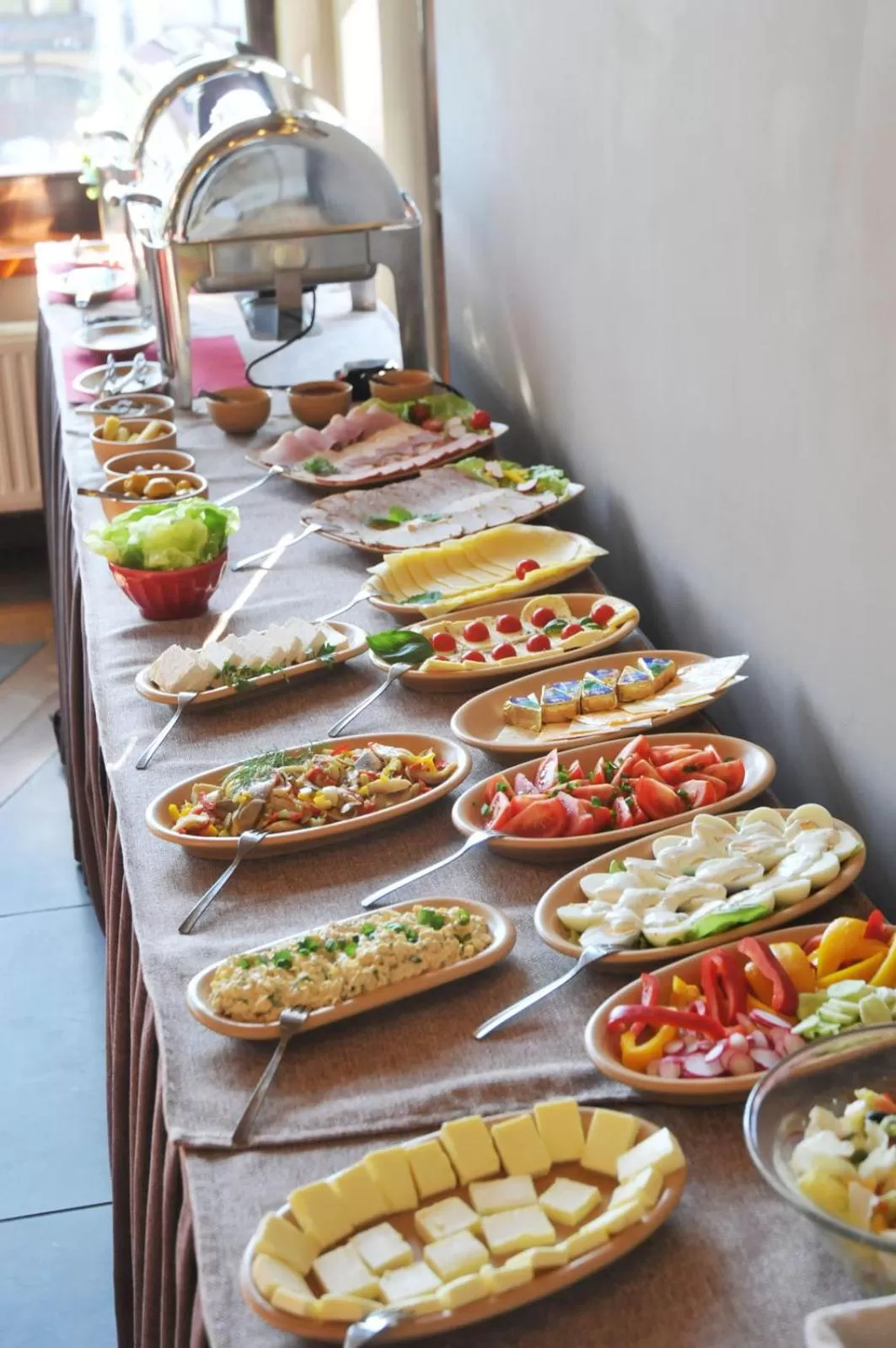 Buffet breakfast in Boutique Hotel Sudetia - Medical & SPA