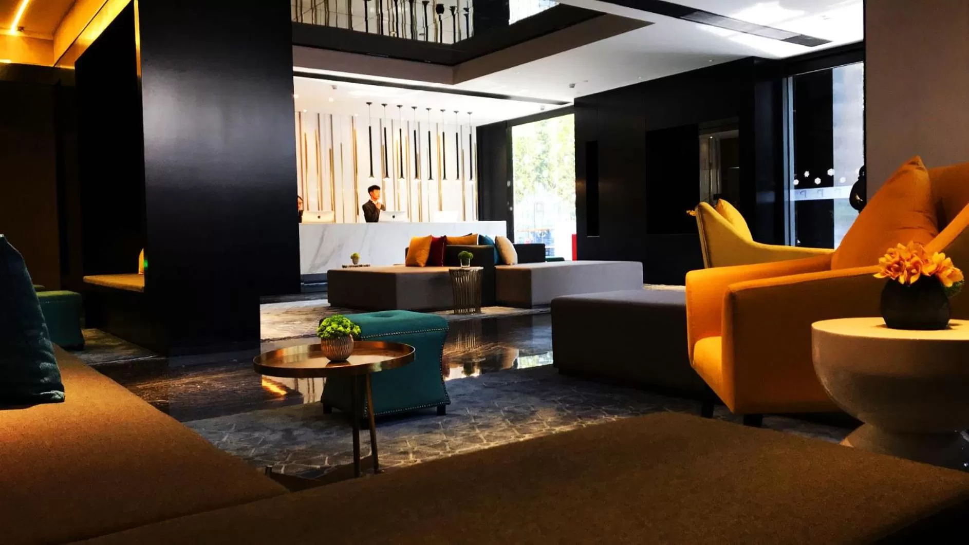 Lobby or reception in Paco Hotel Dongpu Guanghzou -Free Shuttle Bus for Canton Fair