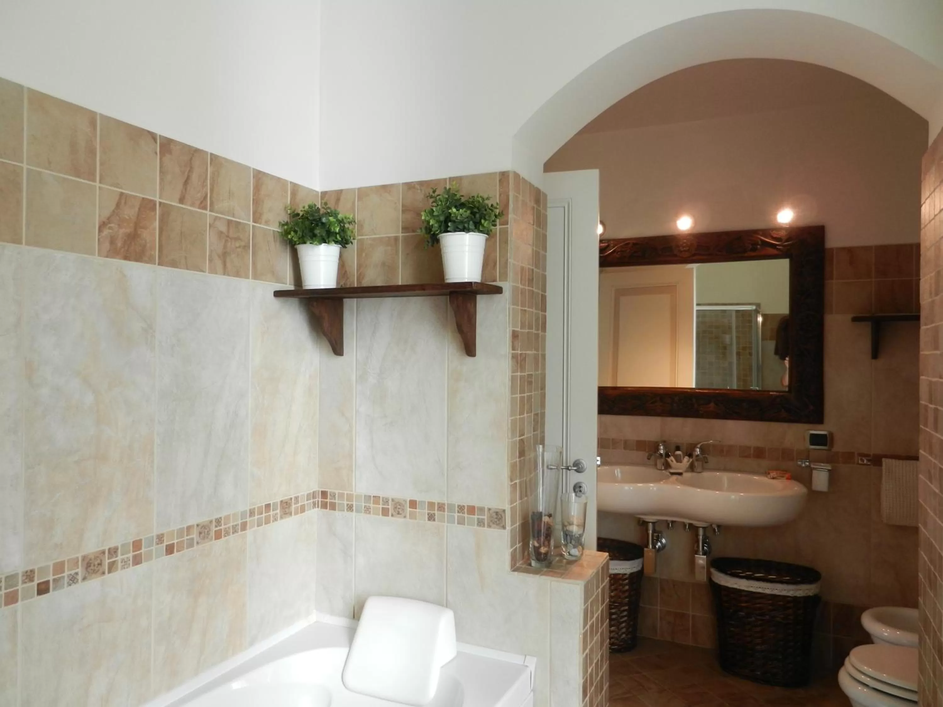 Bathroom in RossoCorallo B&B