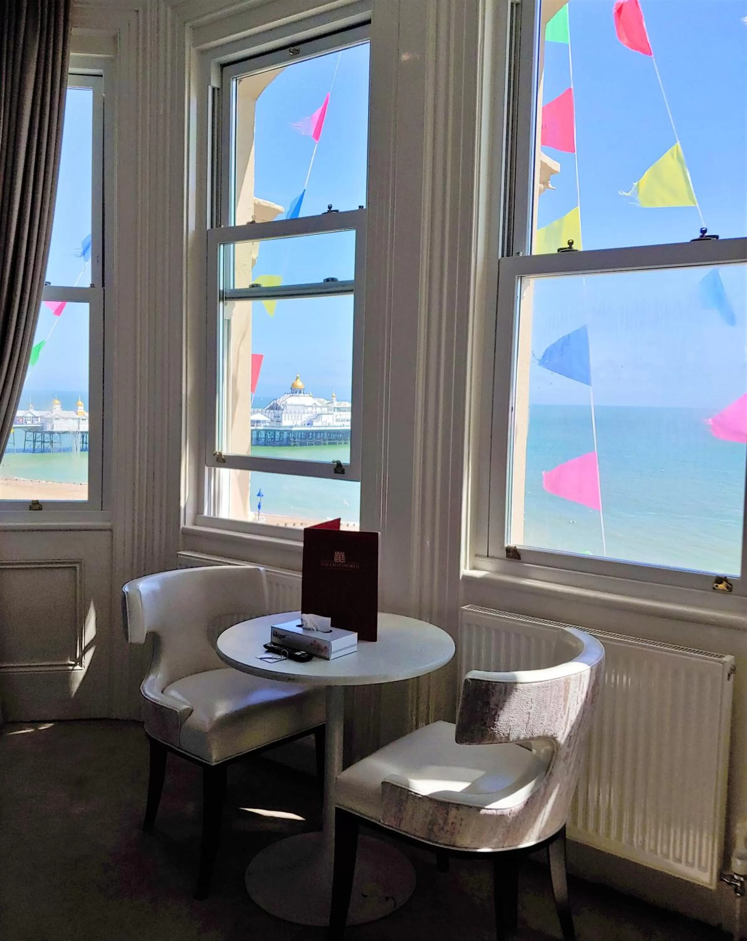 Seating area in The Chatsworth Hotel