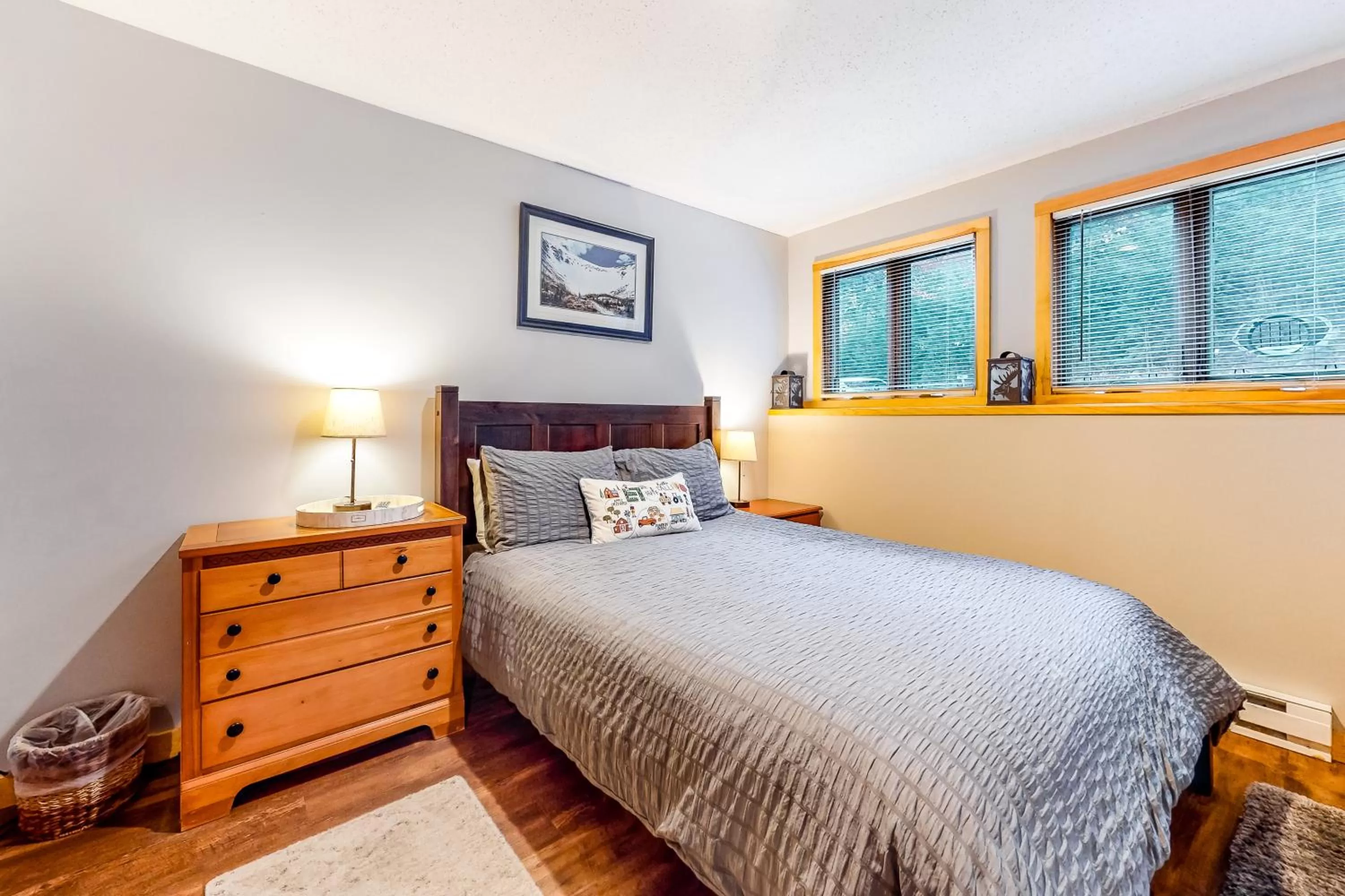 Bed in Mountain View Home