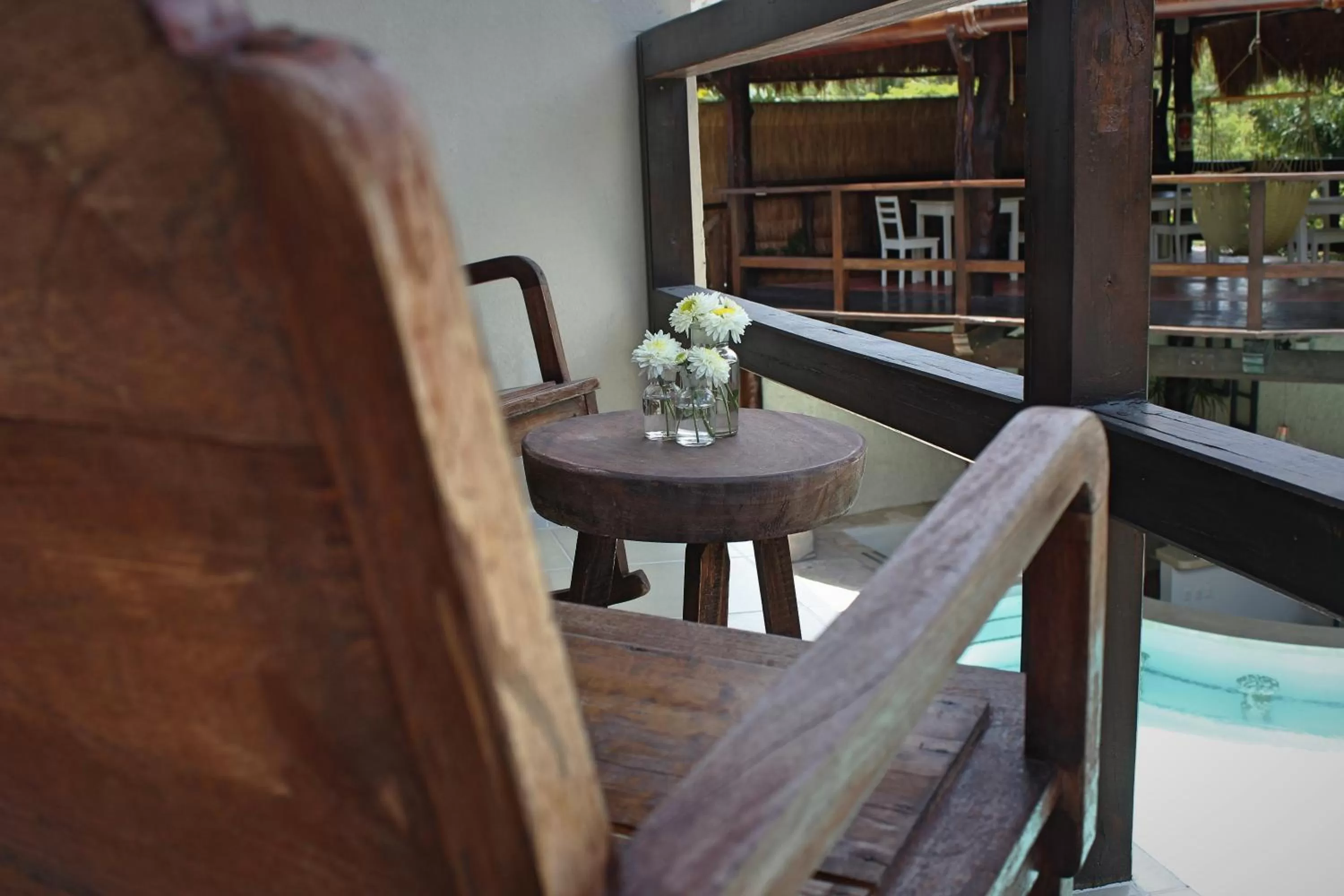 Balcony/Terrace in Howlita Tulum - Adult Only